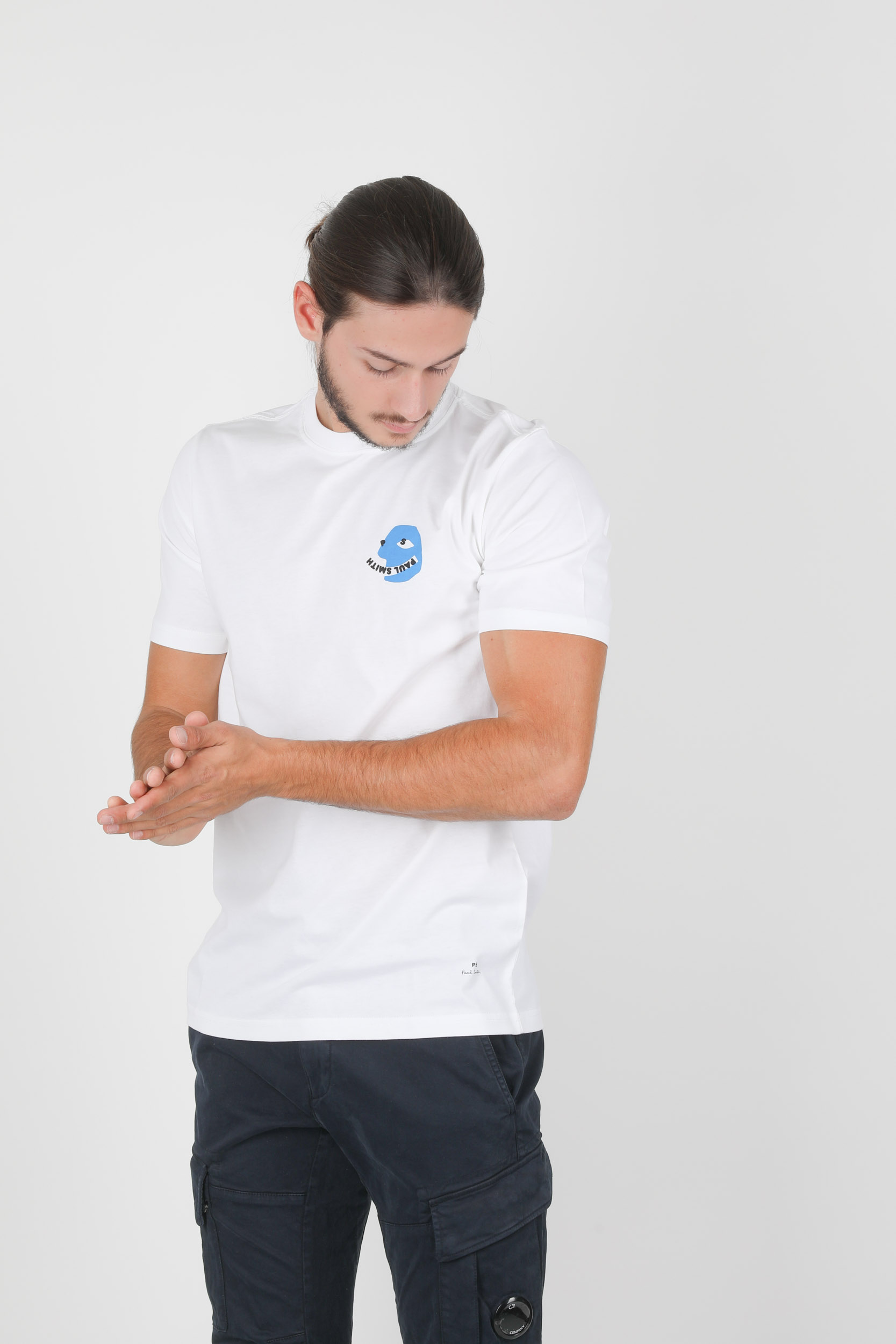 T-SHIRT PAUL SMITH BLANC M2R-011R-01