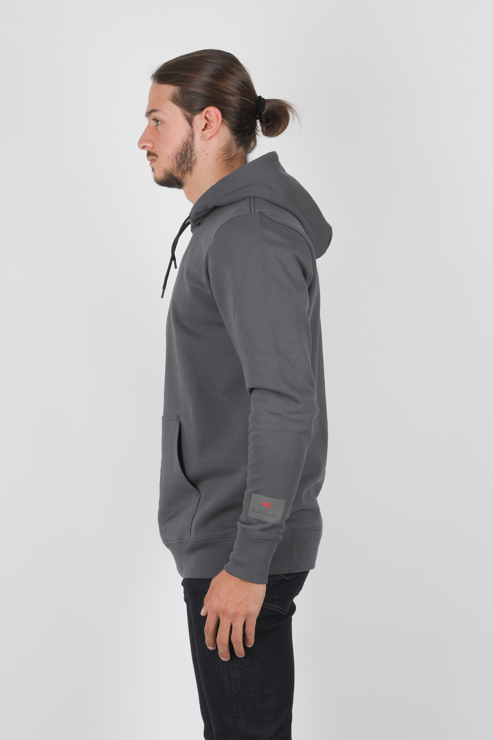 SWEAT A CAPUCHE PAUL SMITH GRIS M2R-284S-76