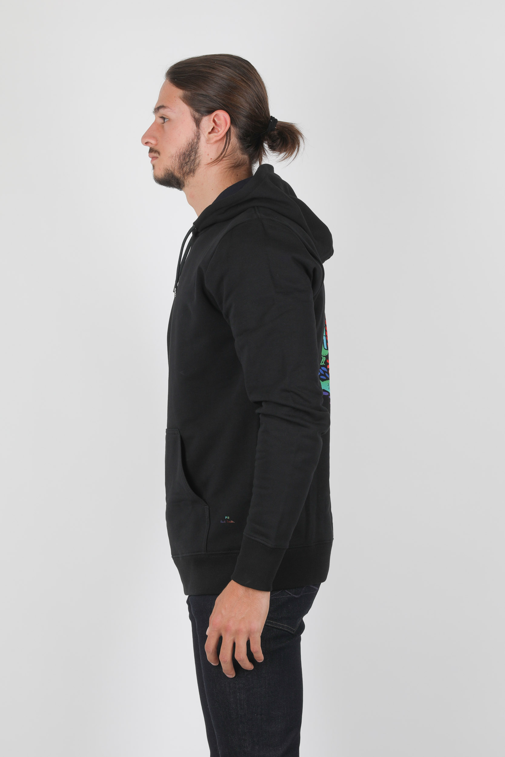 SWEAT A CAPUCHE PAUL SMITH NOIR M2R-284S-79