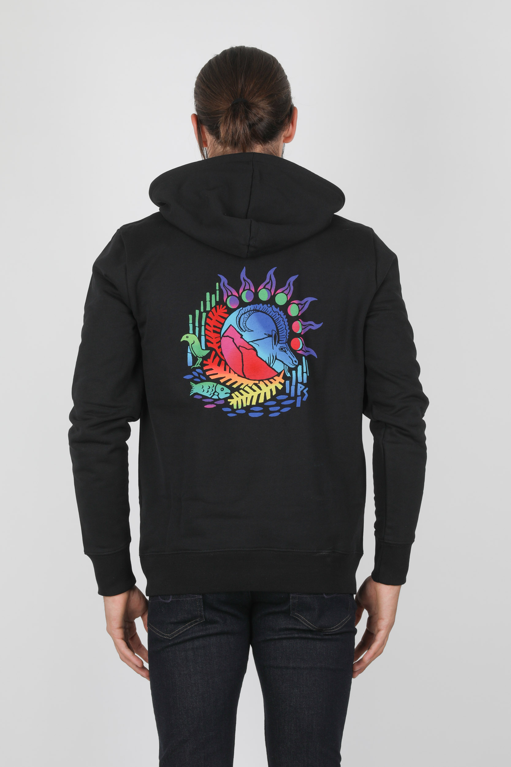 SWEAT A CAPUCHE PAUL SMITH NOIR M2R-284S-79