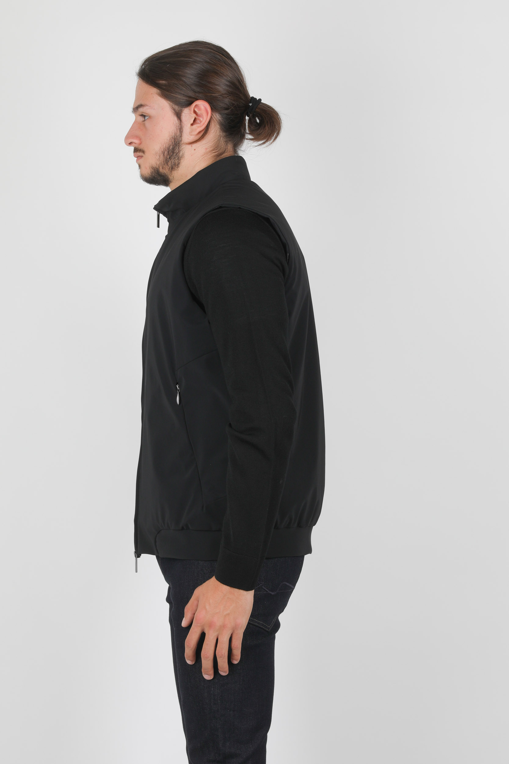 VESTE SANS MANCHES RRD NOIR W20075-10