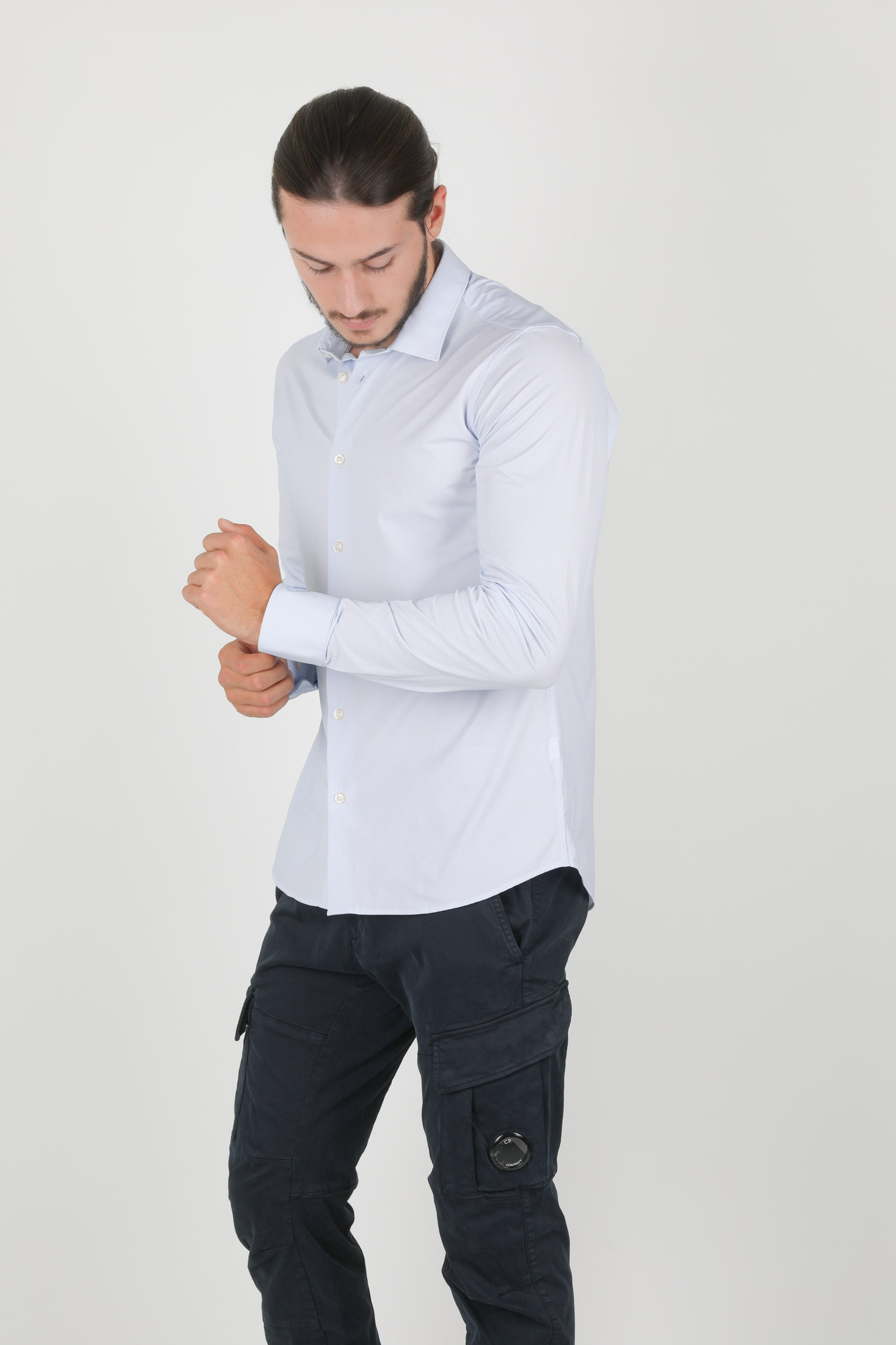 CHEMISE RRD BLEU CIEL W20255-V05