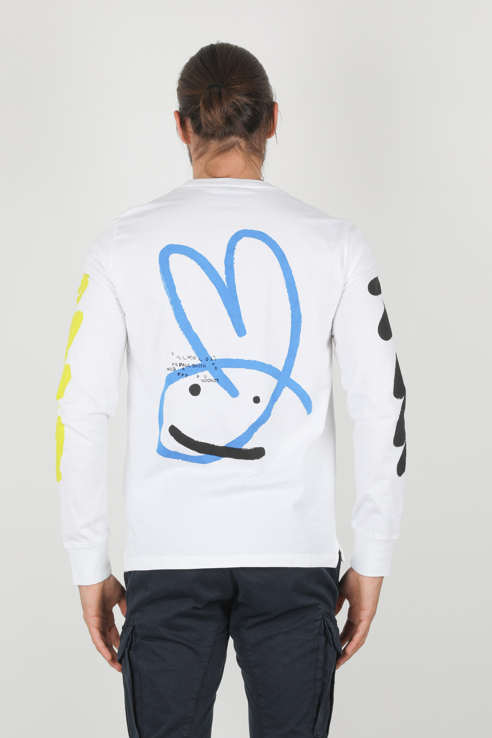 T-SHIRT PAUL SMITH BLANC M2R-828R-EP01