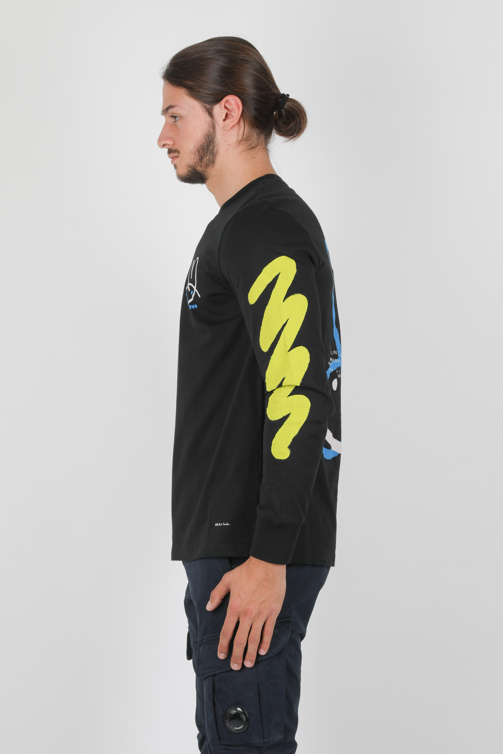 T-SHIRT PAUL SMITH NOIR M2R-828R-EP79