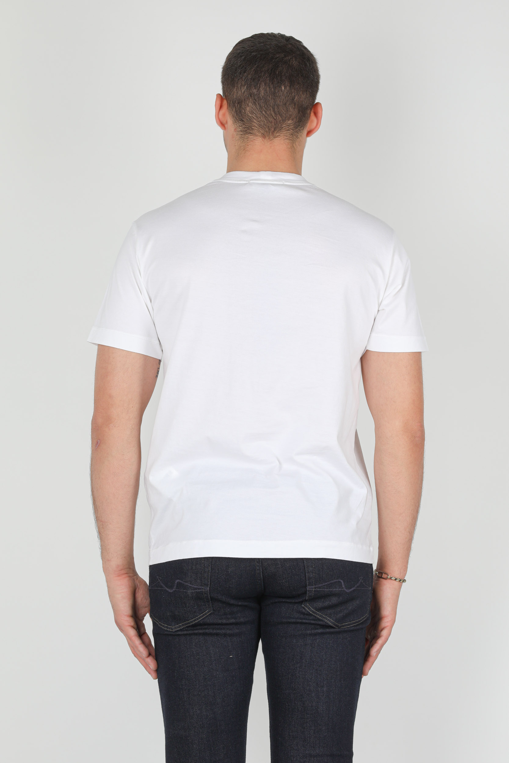 T-SHIRT STONE ISLAND BLANC 741524113-V0001