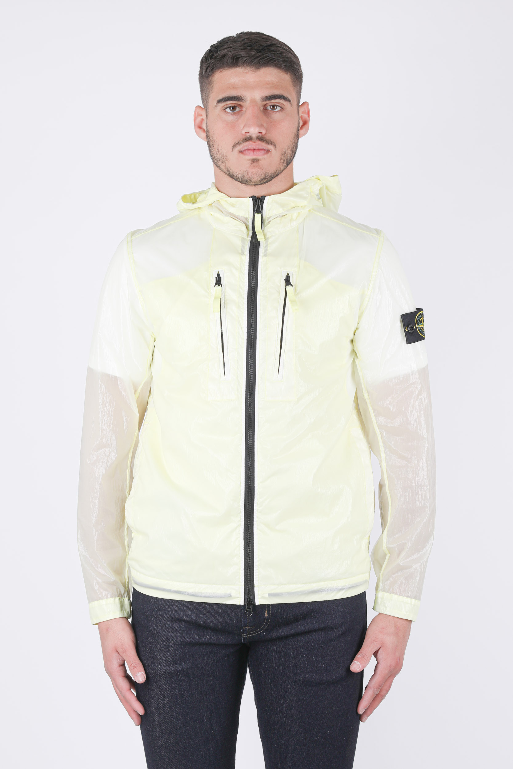 BLOUSON STONE ISLAND NYLON LEGER JAUNE 741543034-V0031