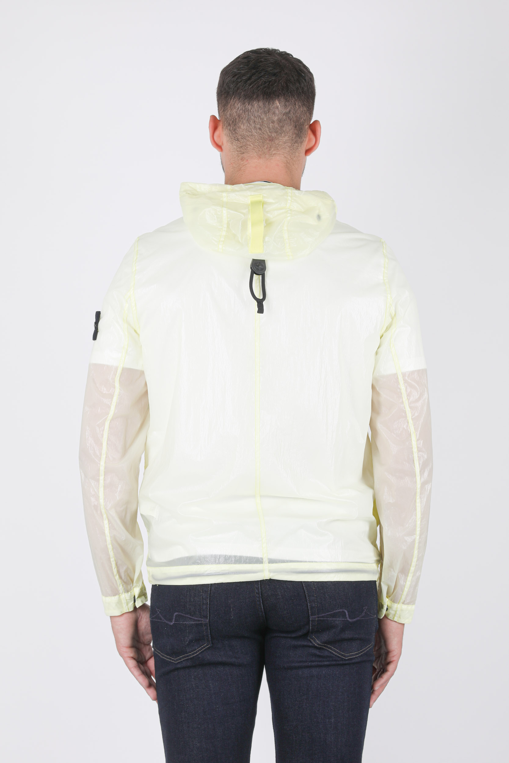 BLOUSON STONE ISLAND NYLON LEGER JAUNE 741543034-V0031