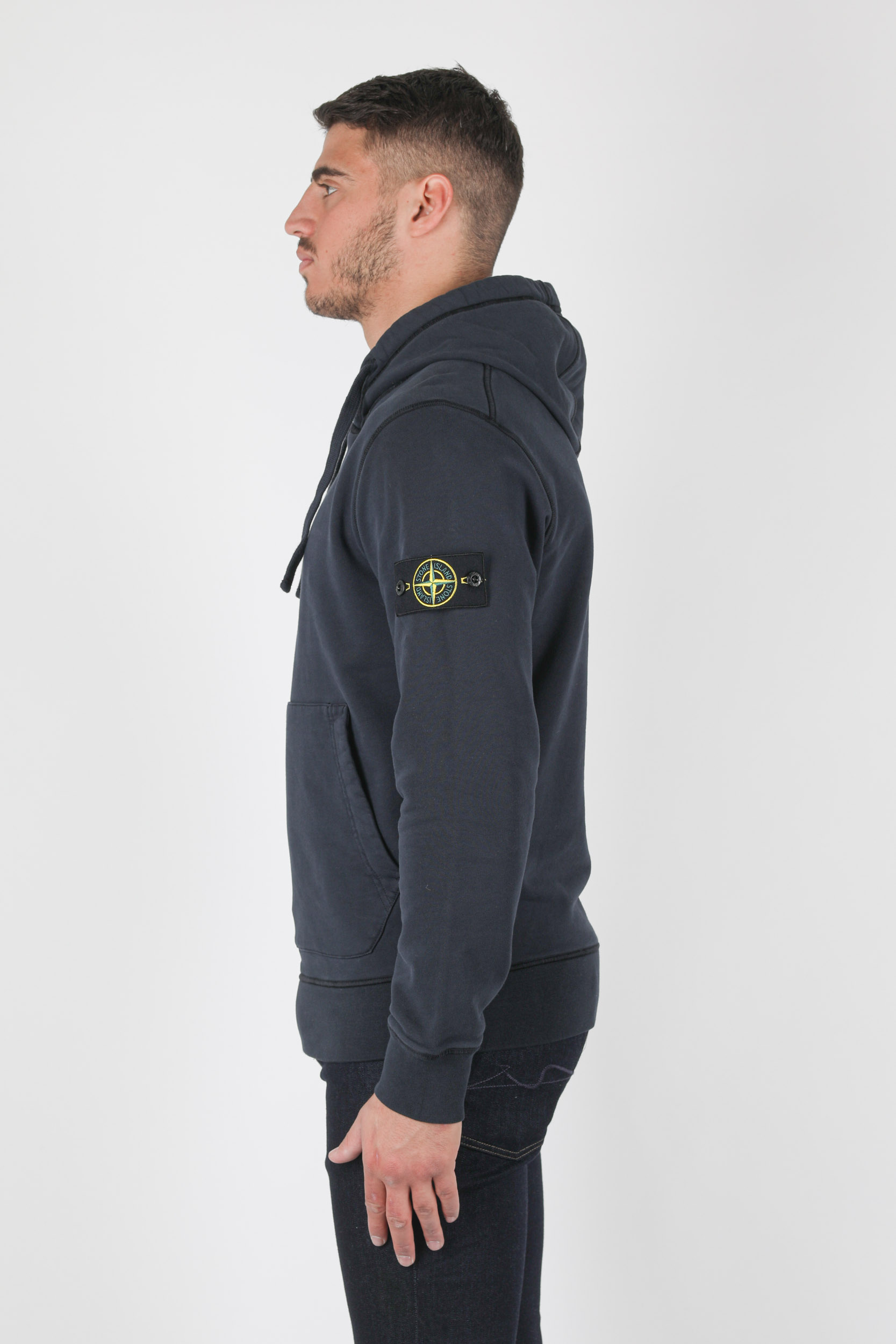 SWEAT A CAPUCHE STONE ISLAND MARINE 741564151-V0020