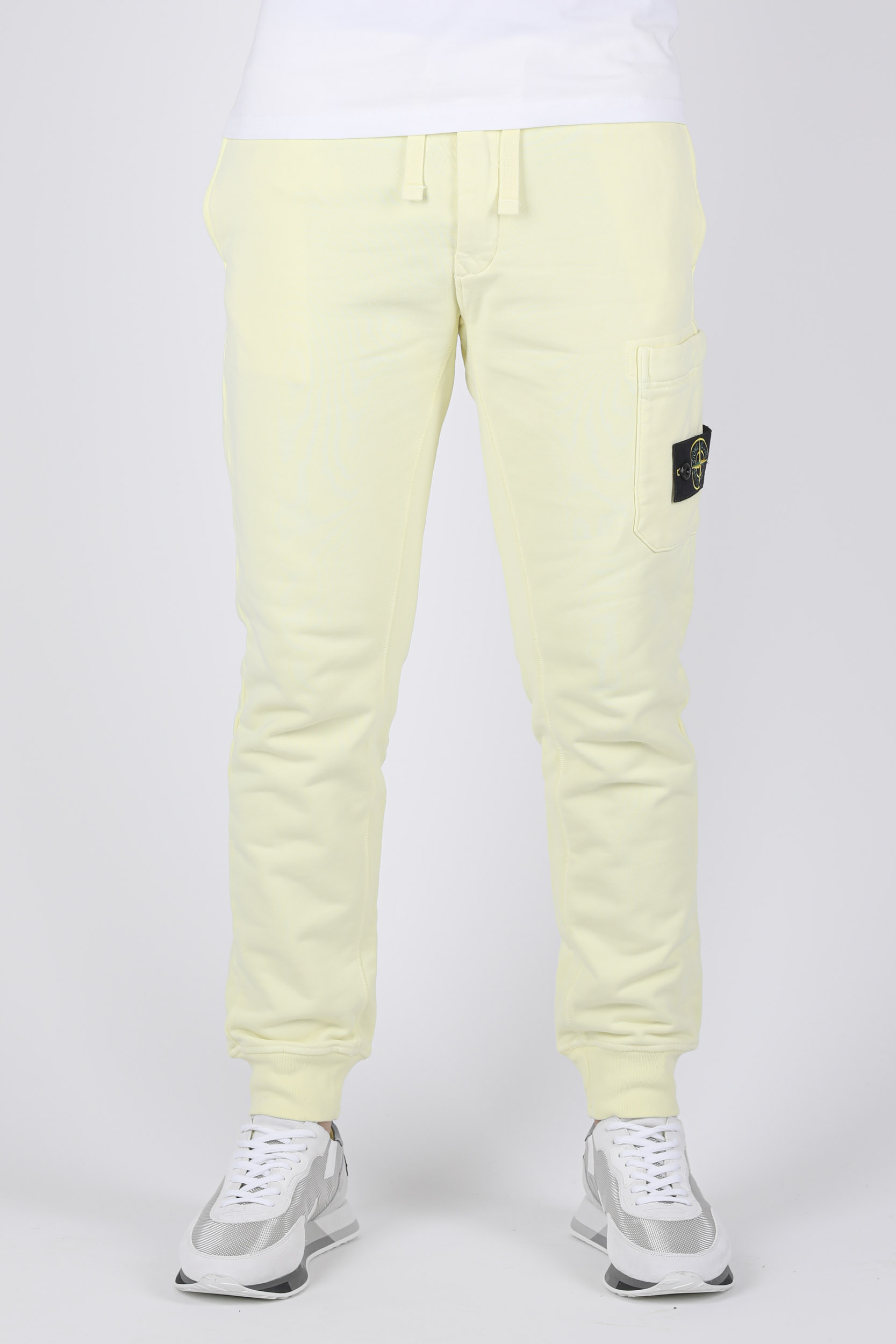 BAS DE JOGGING STONE ISLAND JAUNE 741564551-V0031