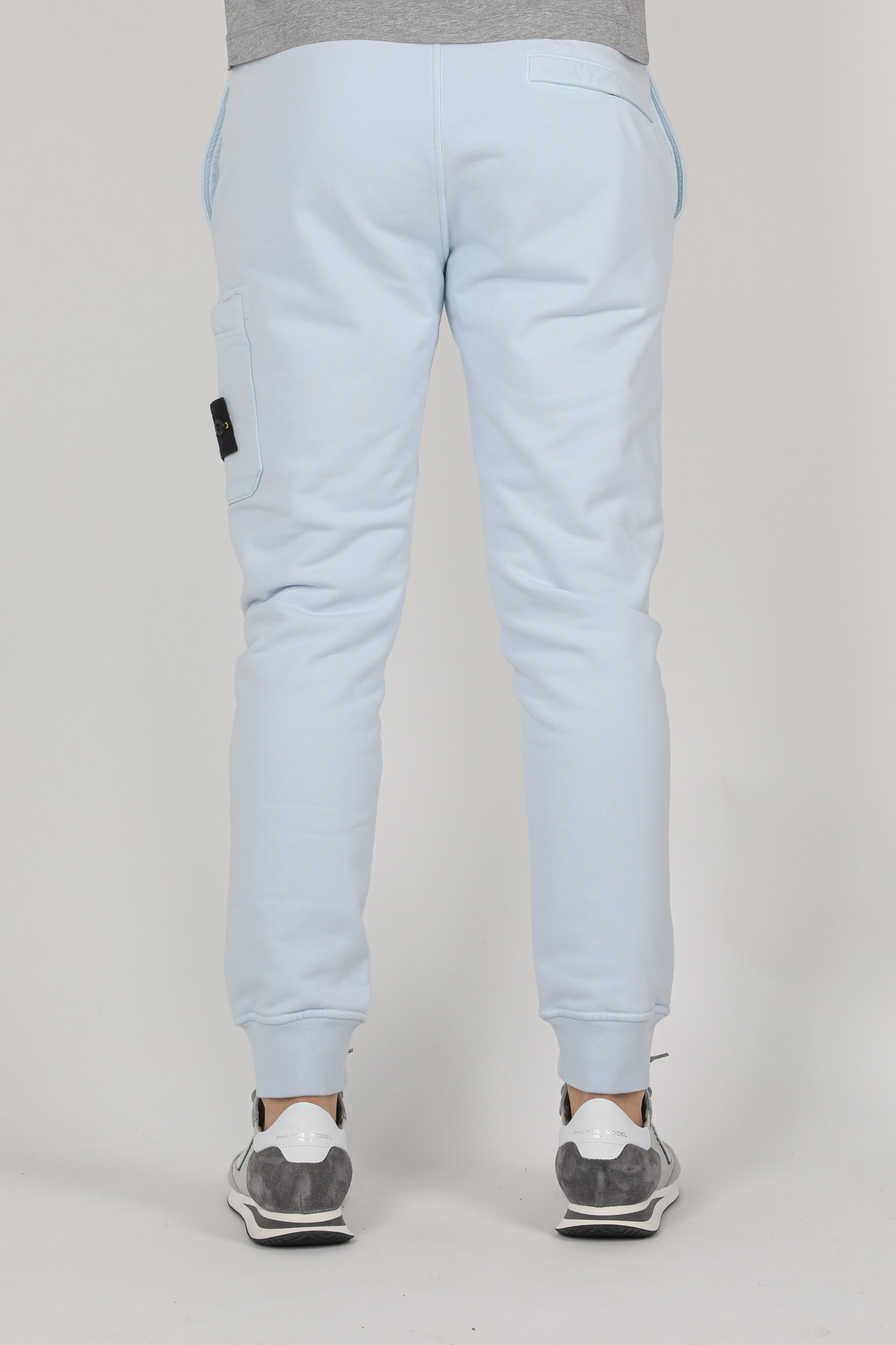 PANTALON DE JOGGING STONE ISLAND BLEU CIEL 741564551-V0041