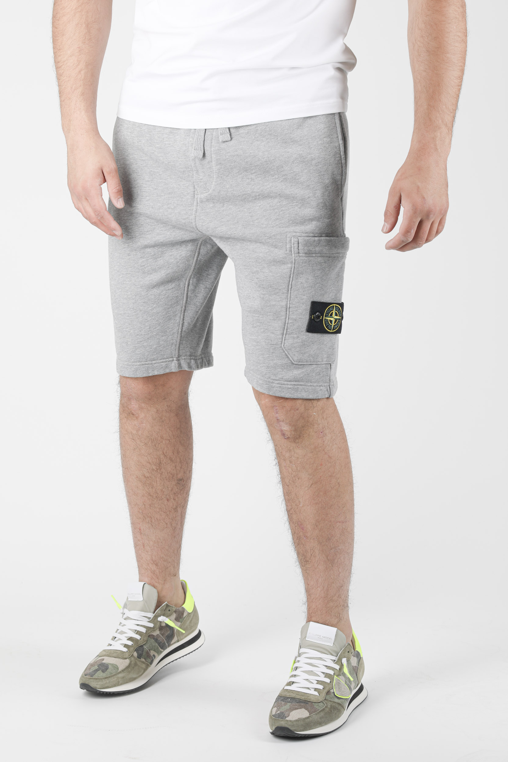 SHORT STONE ISLAND GRIS 741564651-V0M64