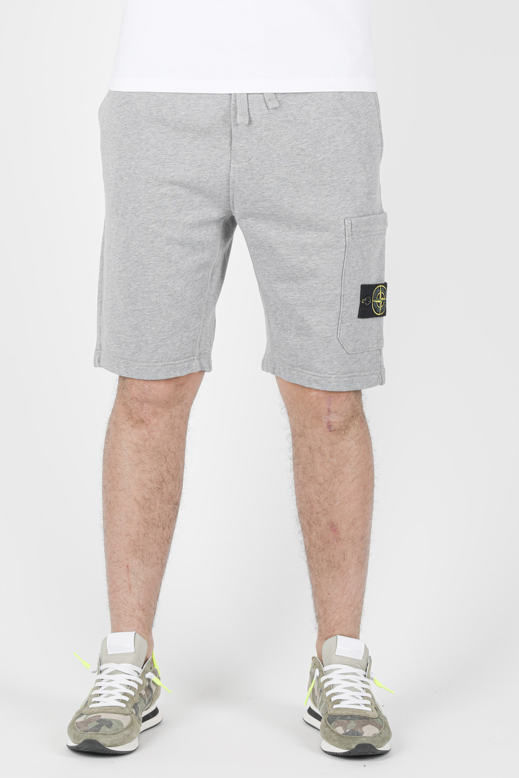 SHORT STONE ISLAND GRIS 741564651-V0M64