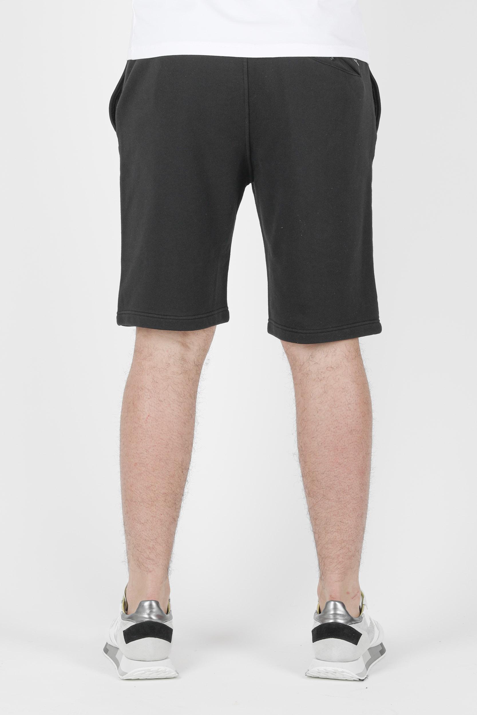 SHORT STONE ISLAND NOIR A IMPRIME 741566596-V0029