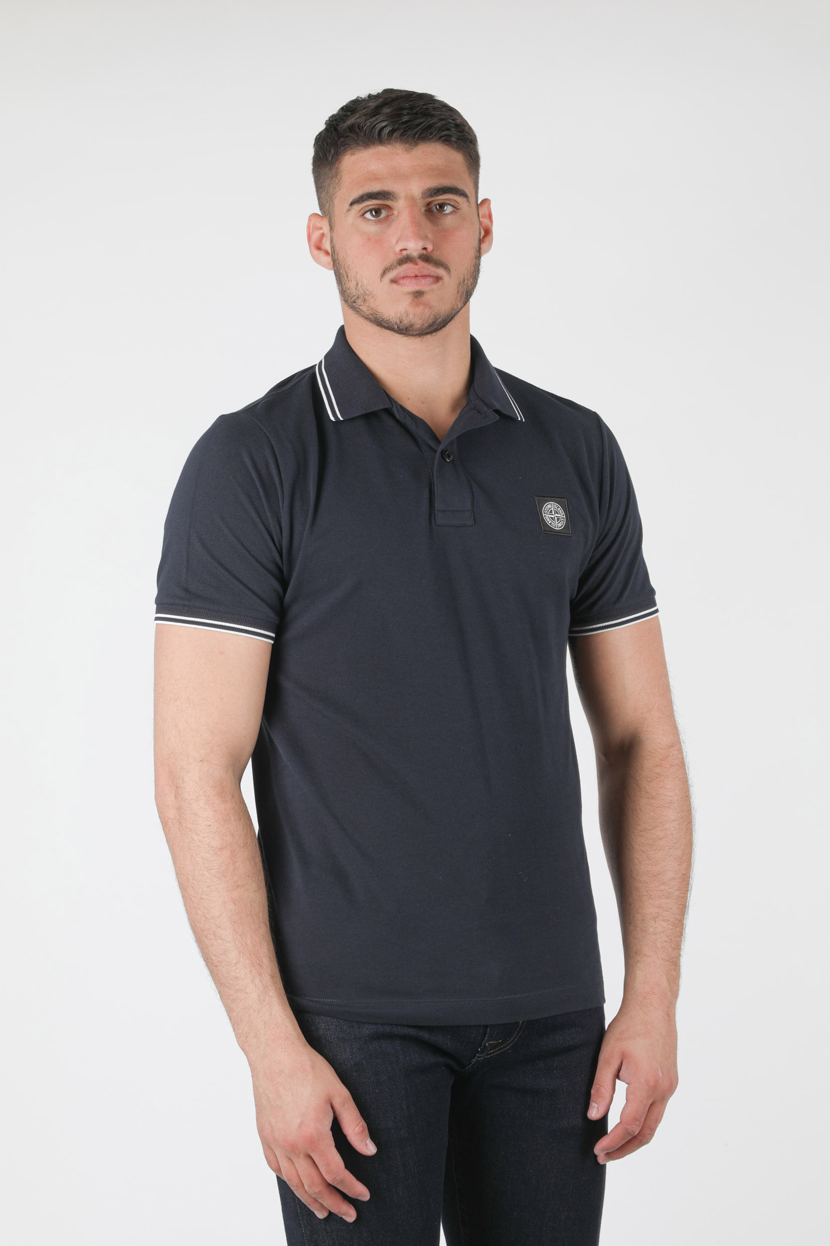 POLO STONE ISLAND PIQUE STRETCH MARIE 741522S18-V0020