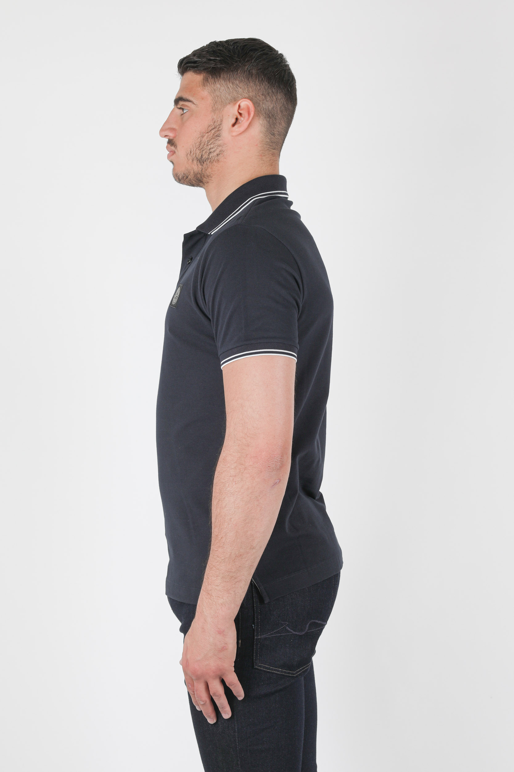 POLO STONE ISLAND PIQUE STRETCH MARIE 741522S18-V0020