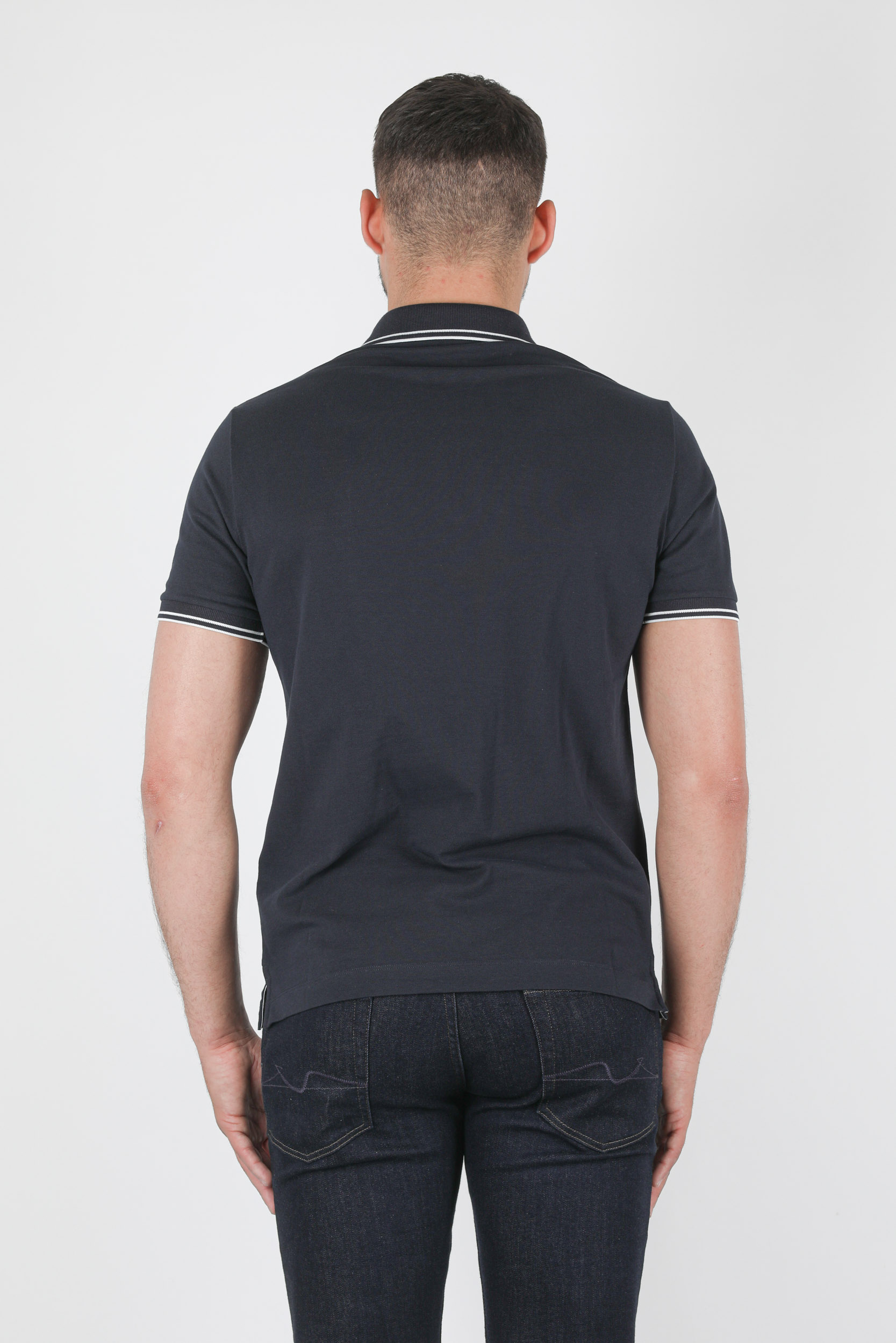 POLO STONE ISLAND PIQUE STRETCH MARIE 741522S18-V0020