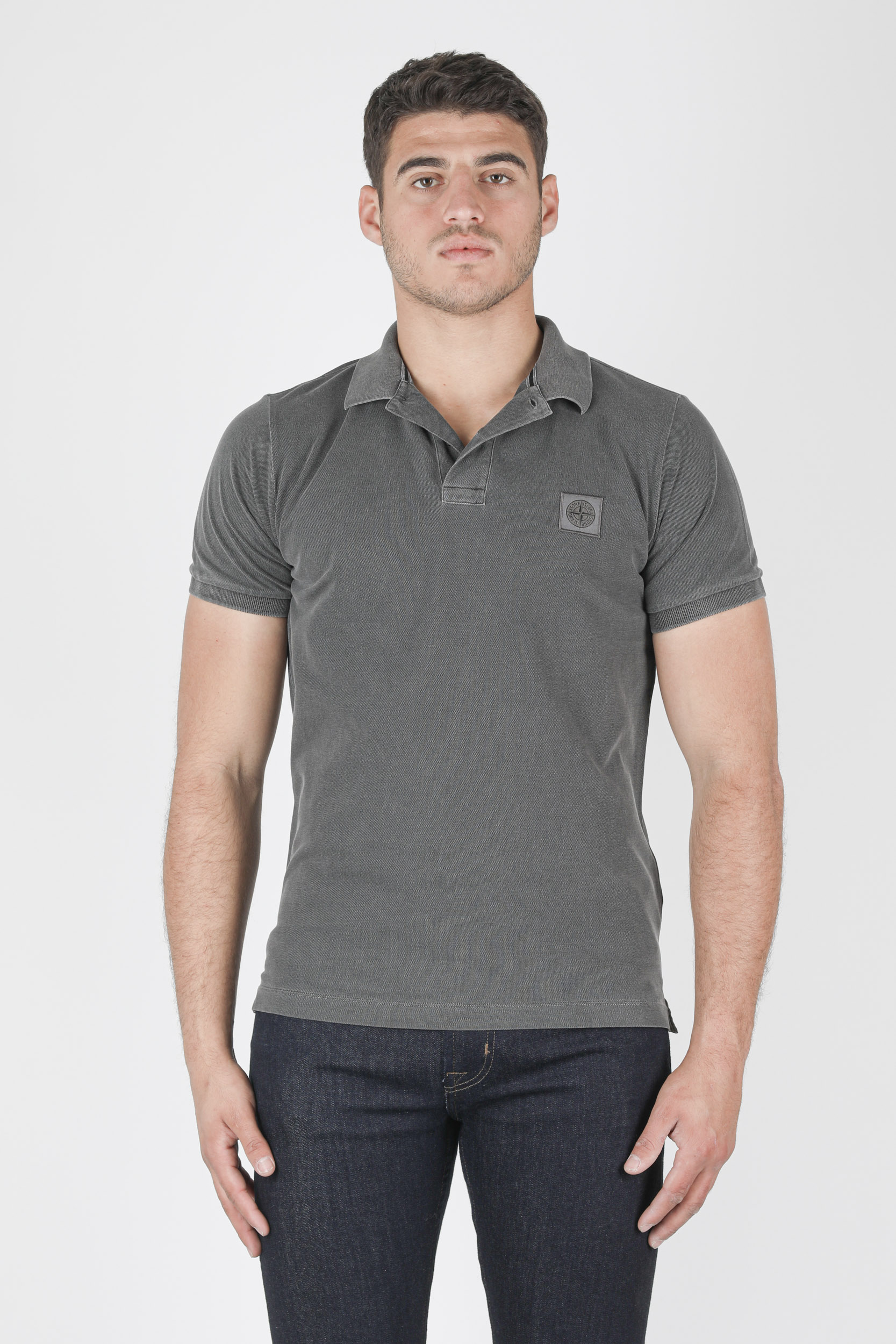POLO STONE ISLAND ANTHRACITE WASHED 741522S67-V0065