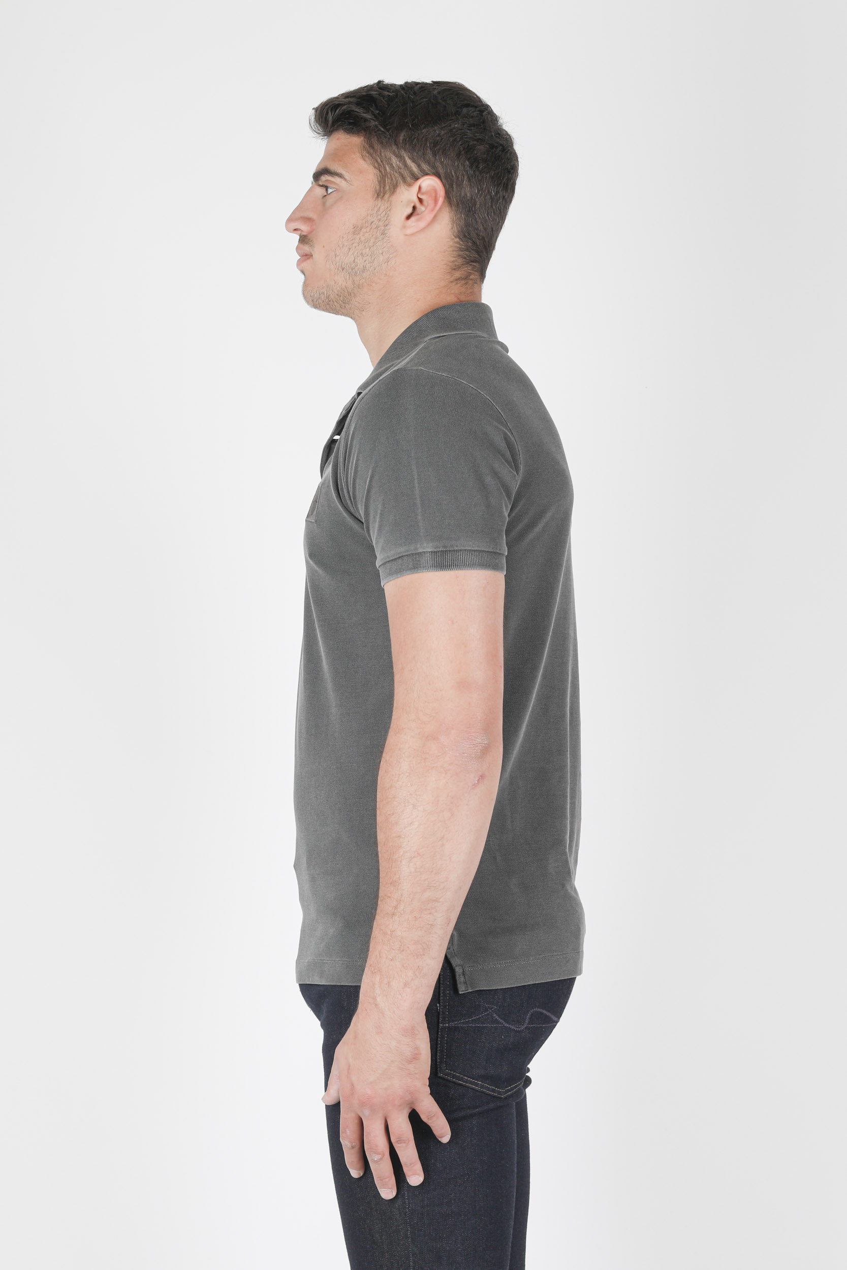 POLO STONE ISLAND ANTHRACITE WASHED 741522S67-V0065