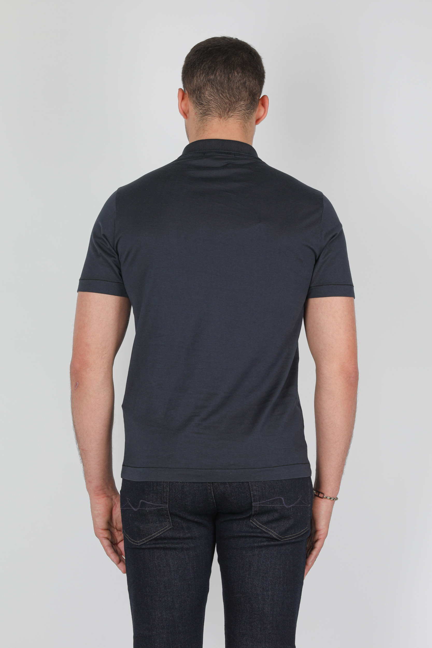 POLO STONE ISLAND JERSEY COTON MARINE 741522613-V0020