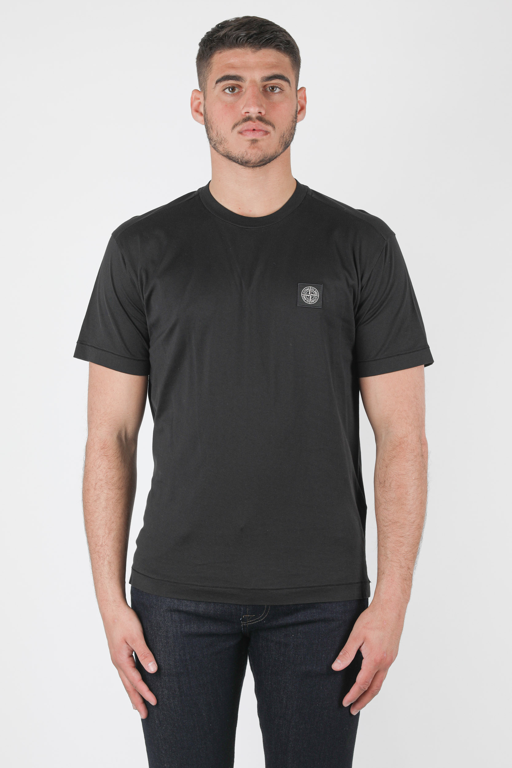T-SHIRT STONE ISLAND NOIR 741524113-V0029