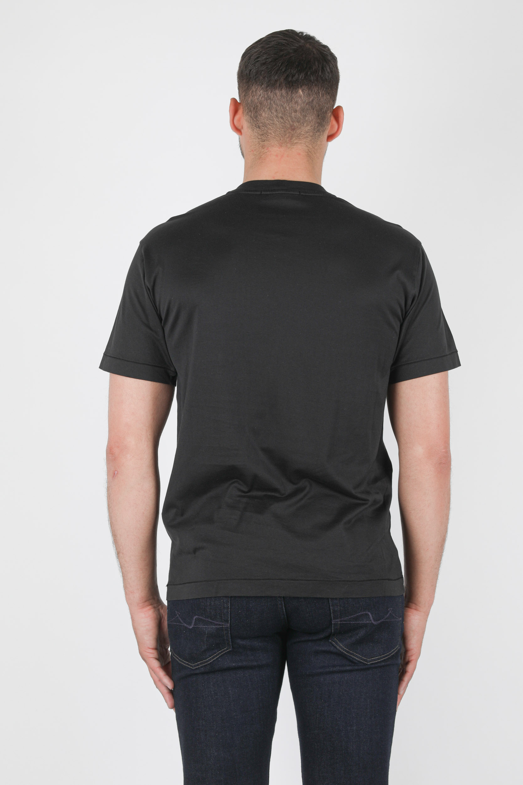 T-SHIRT STONE ISLAND NOIR 741524113-V0029