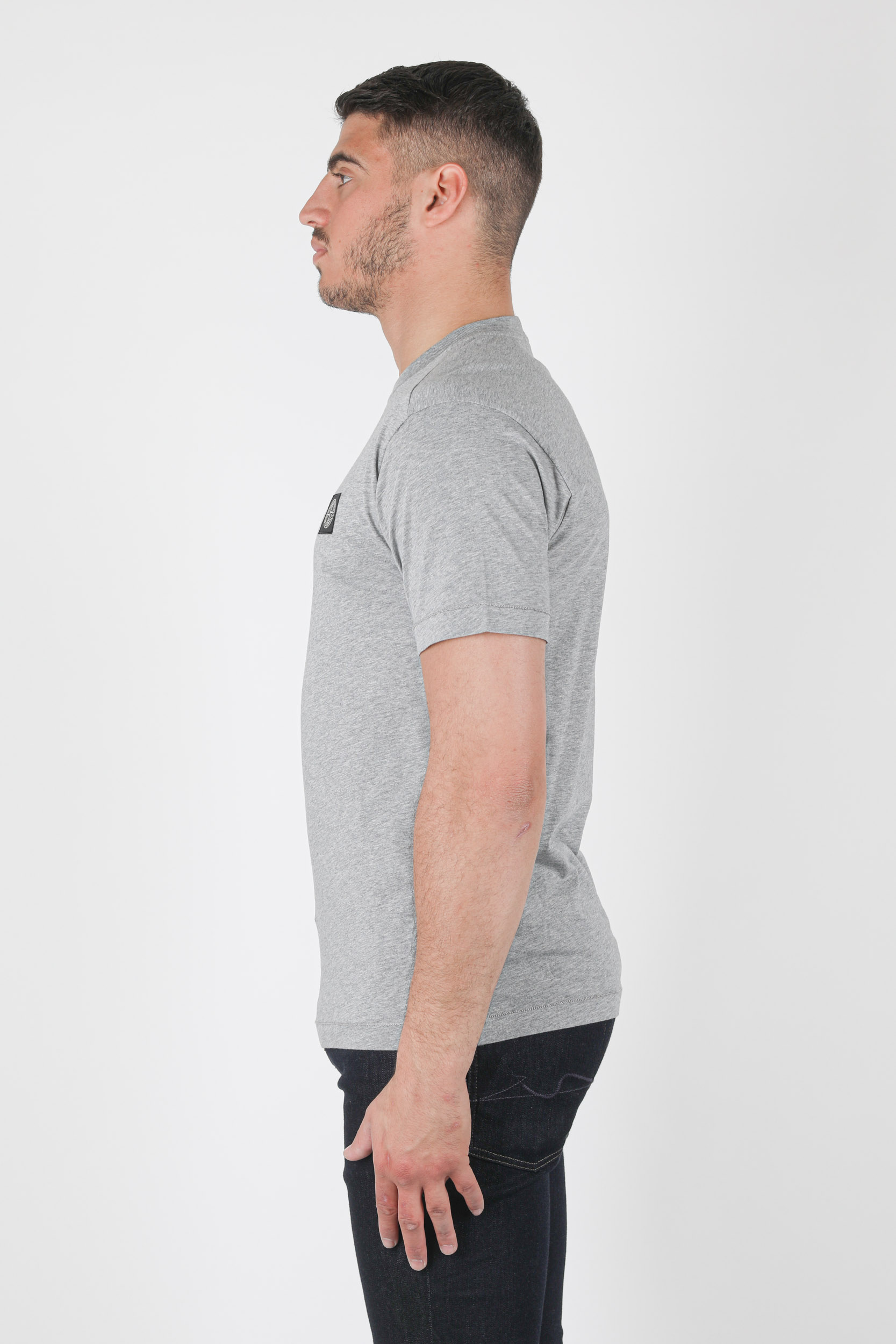 T-SHIRT STONE ISLAND GRIS 741524113-V0M64
