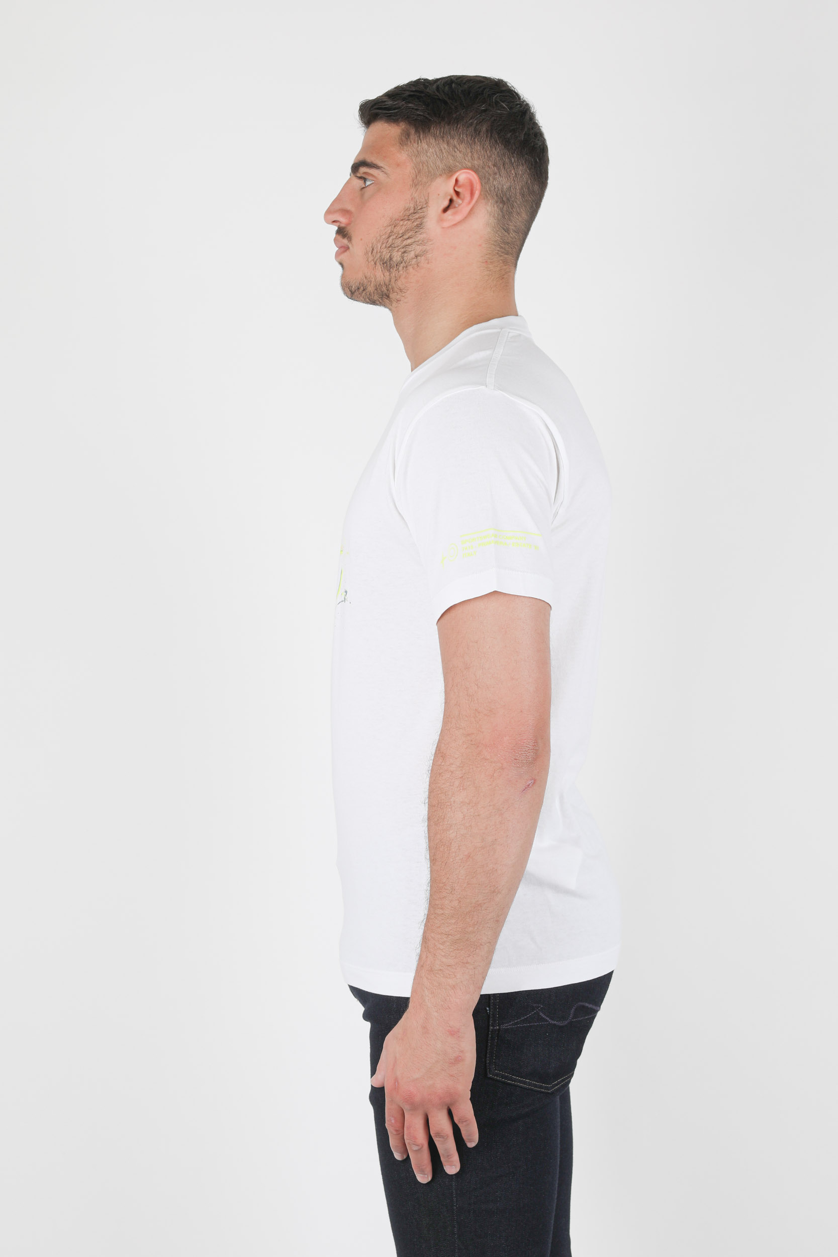 T-SHIRT STONE ISLAND BLANC 74152NS83-V0001