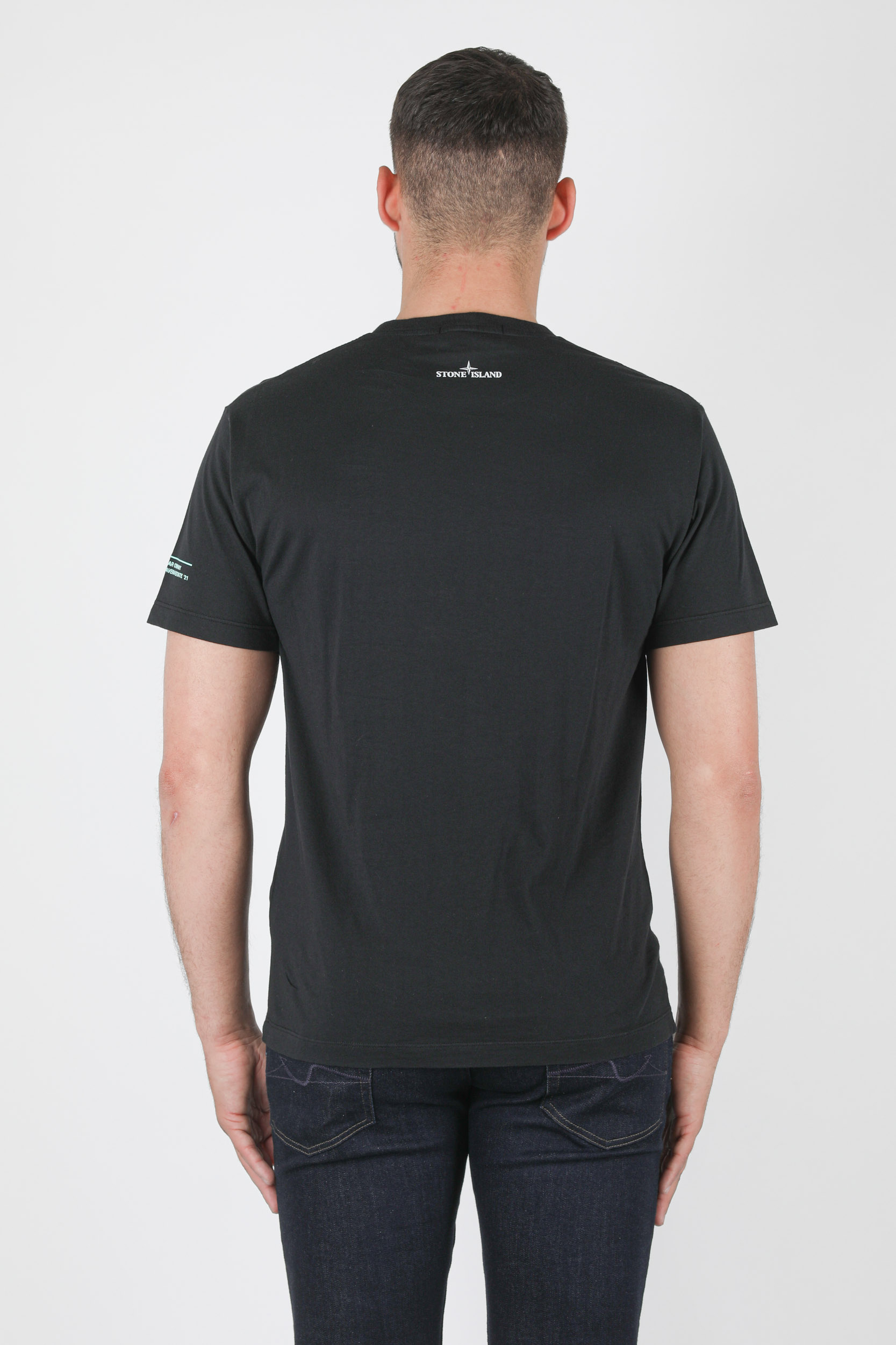 T-SHIRT STONE ISLAND NOIR 74152NS83-V0029