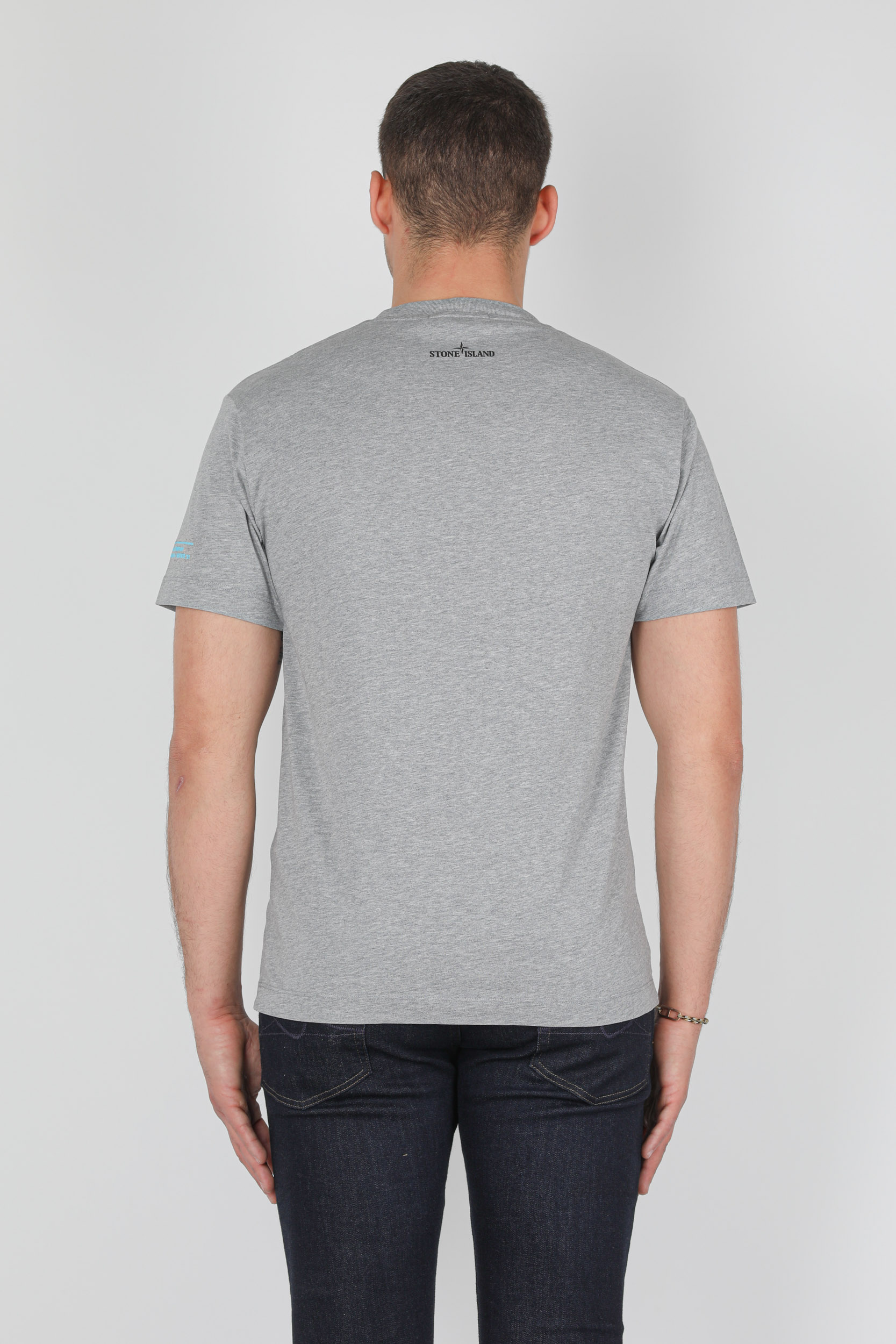 T-SHIRT STONE ISLAND GRIS 74152NS83-V0M64