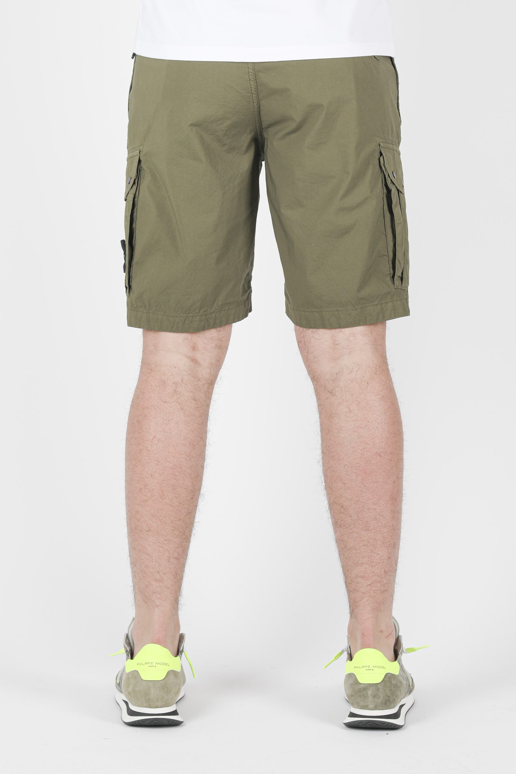 SHORT CARGO STONE ISLAND KAKI 7415L0803-V0058