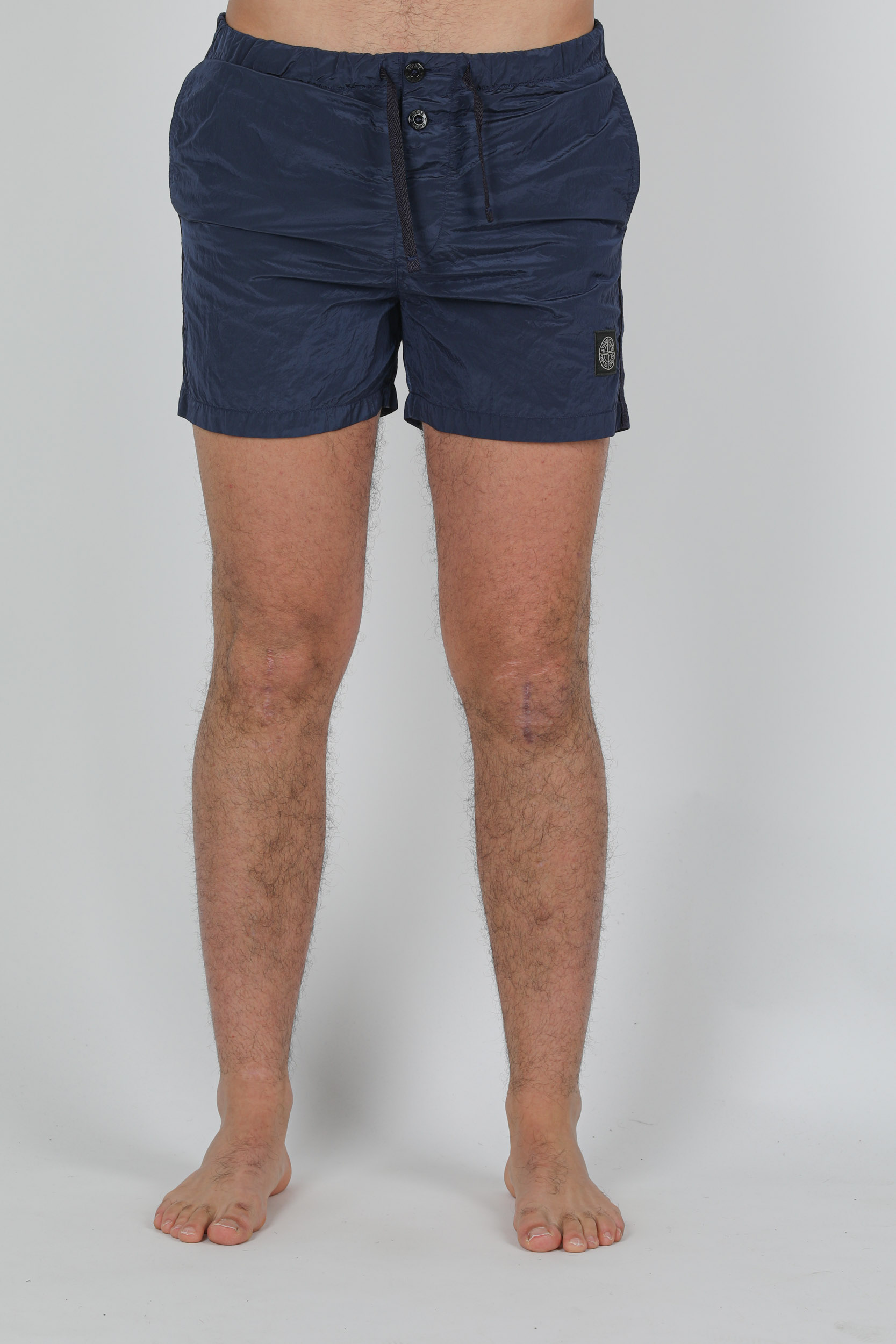 MAILLOT DE BAIN STONE ISLAND NYLON BLEU MARINE 7415B0643-V0024