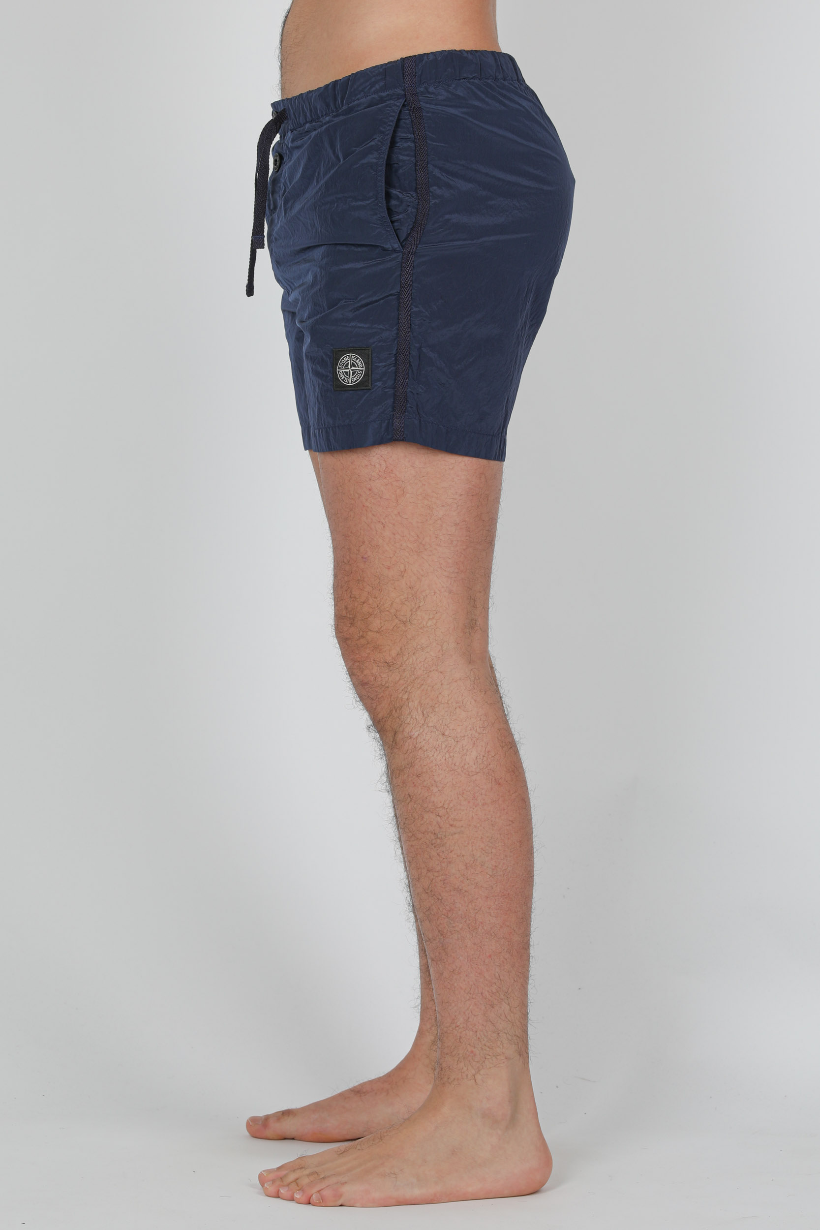 MAILLOT DE BAIN STONE ISLAND NYLON BLEU MARINE 7415B0643-V0024