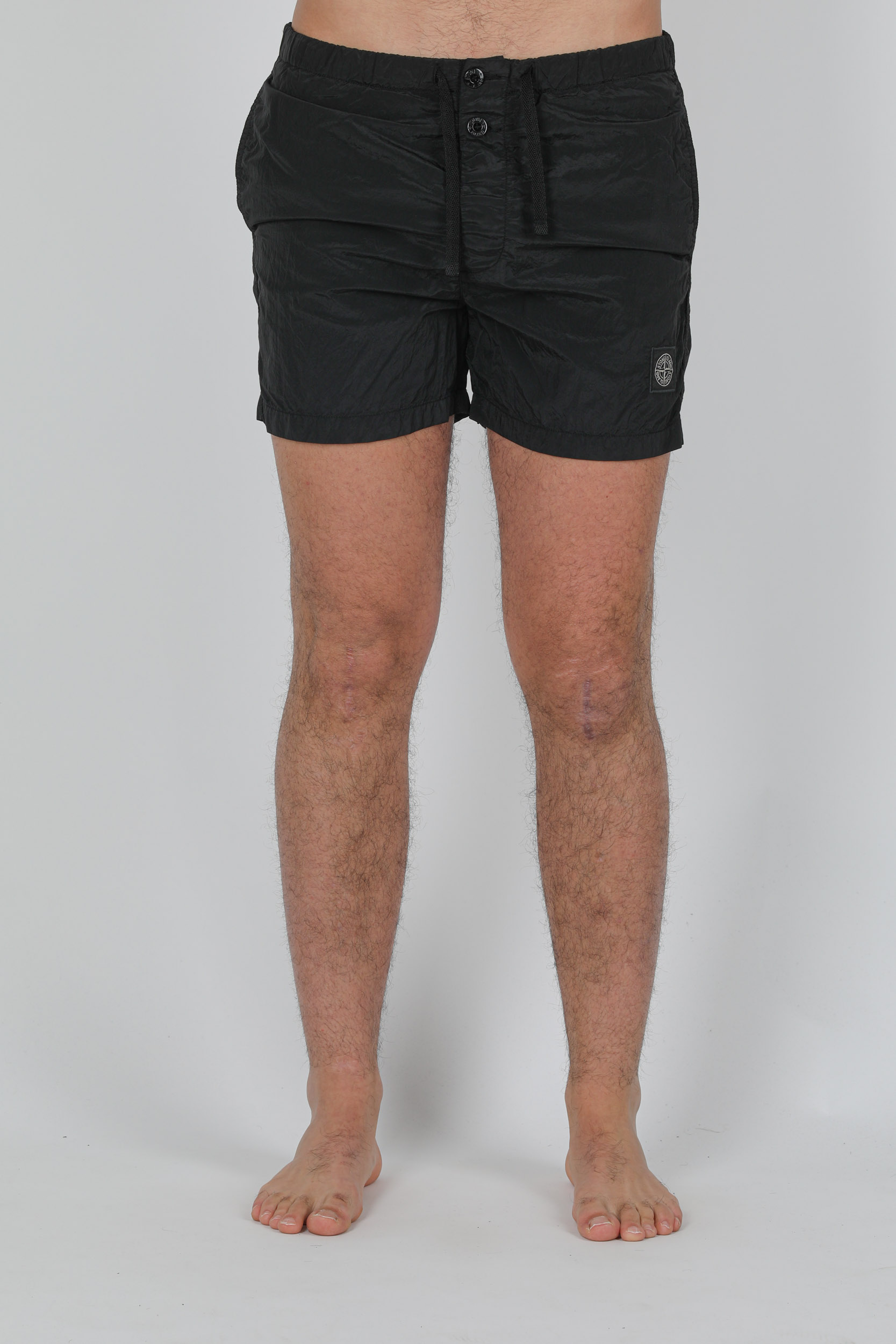 MAILLOT DE BAIN STONE ISLAND NYLON NOIR 7415B0643-V0029