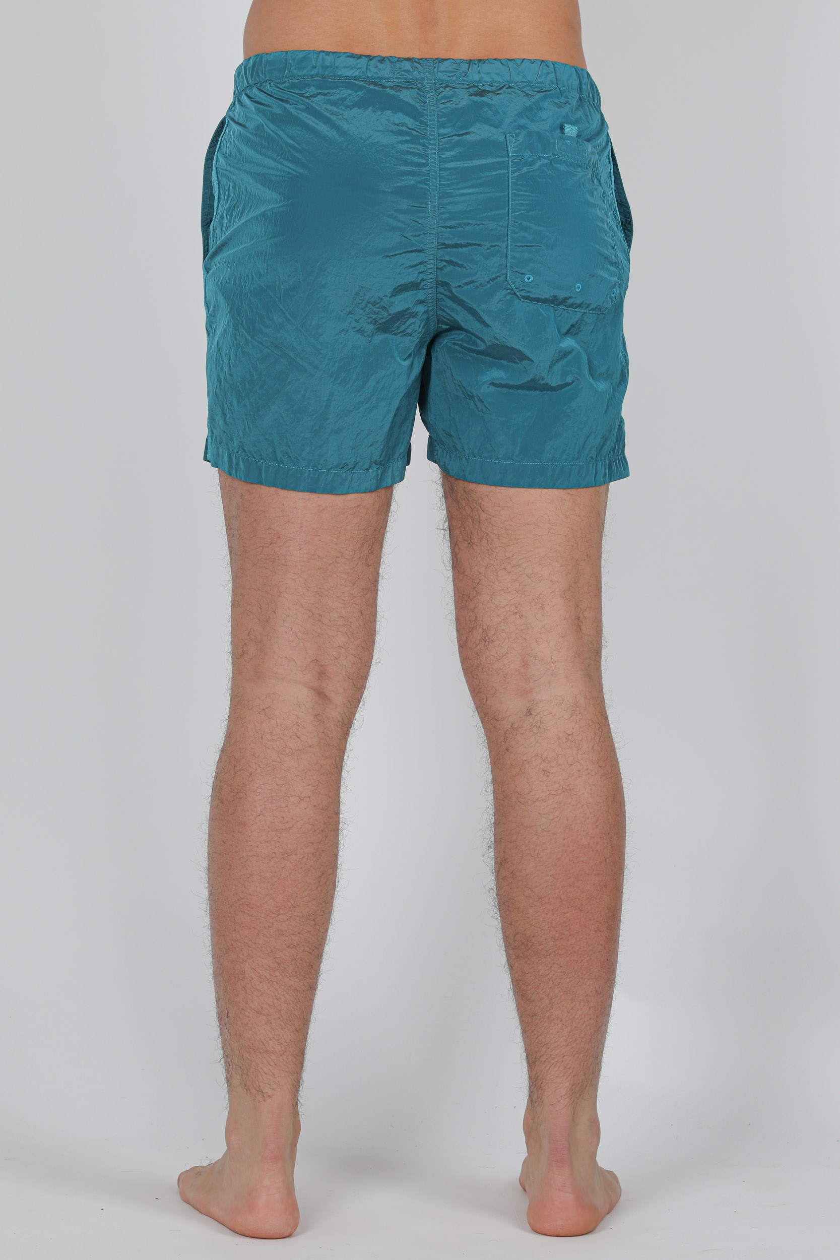 MAILLOT DE BAIN STONE ISLAND NYLON TURQUOISE 7415B0643-V0042