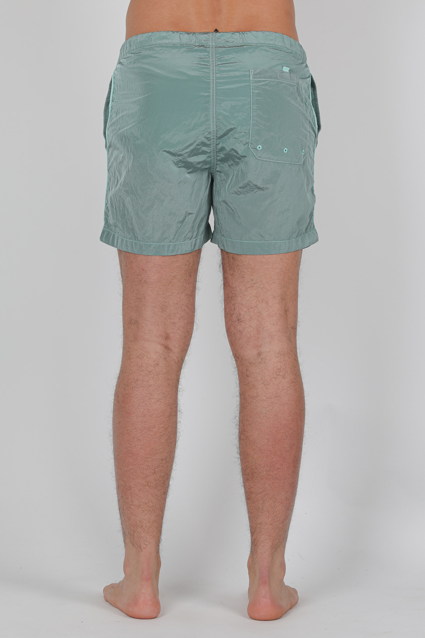 MAILLOT DE BAIN STONE ISLAND NYLON AQUA 7416B0643-V0044