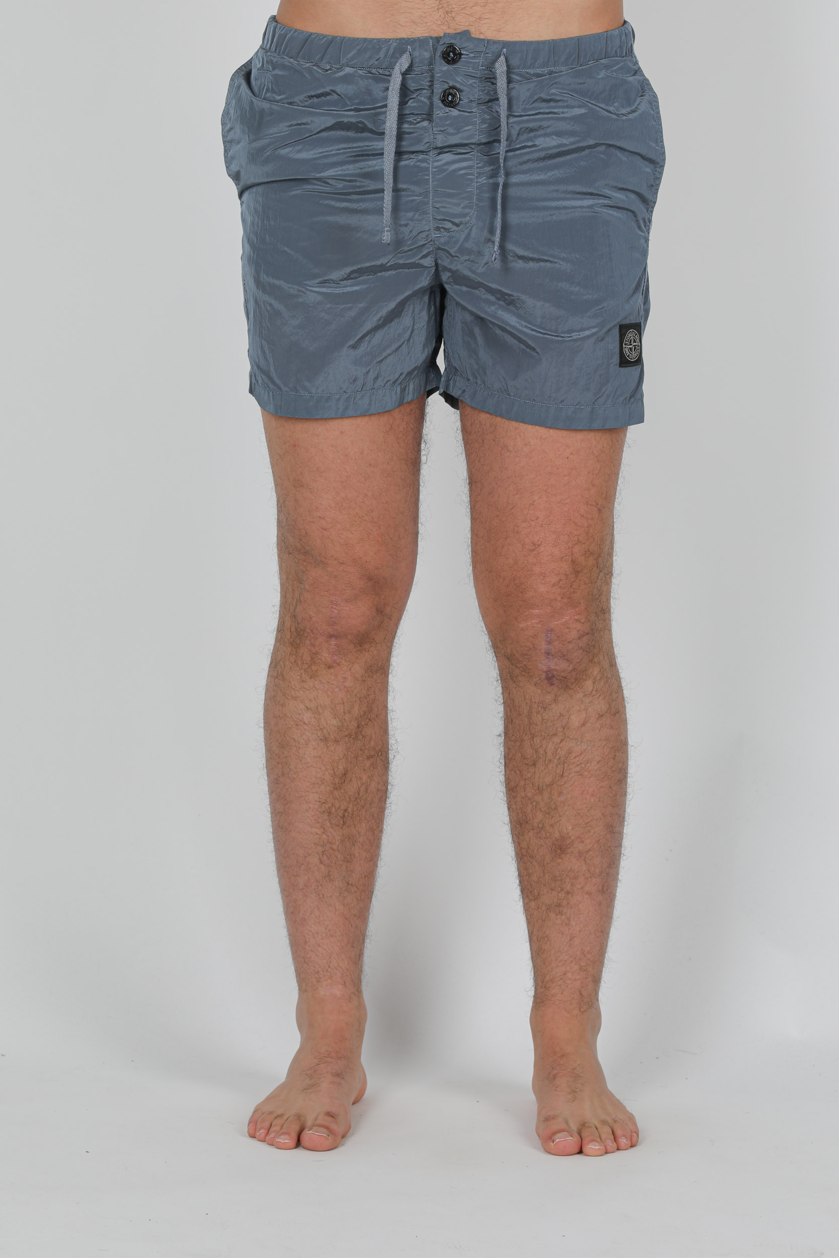 MAILLOT DE BAIN STONE ISLAND NYLON BLEU PASTEL 7415B0643-V0046