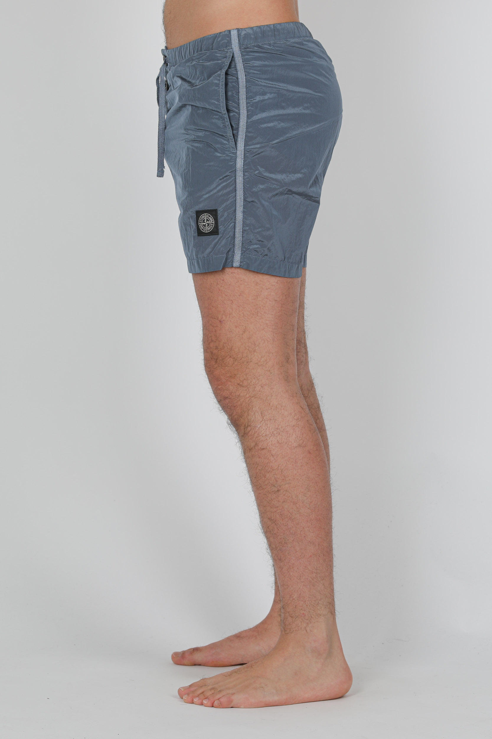 MAILLOT DE BAIN STONE ISLAND NYLON BLEU PASTEL 7415B0643-V0046