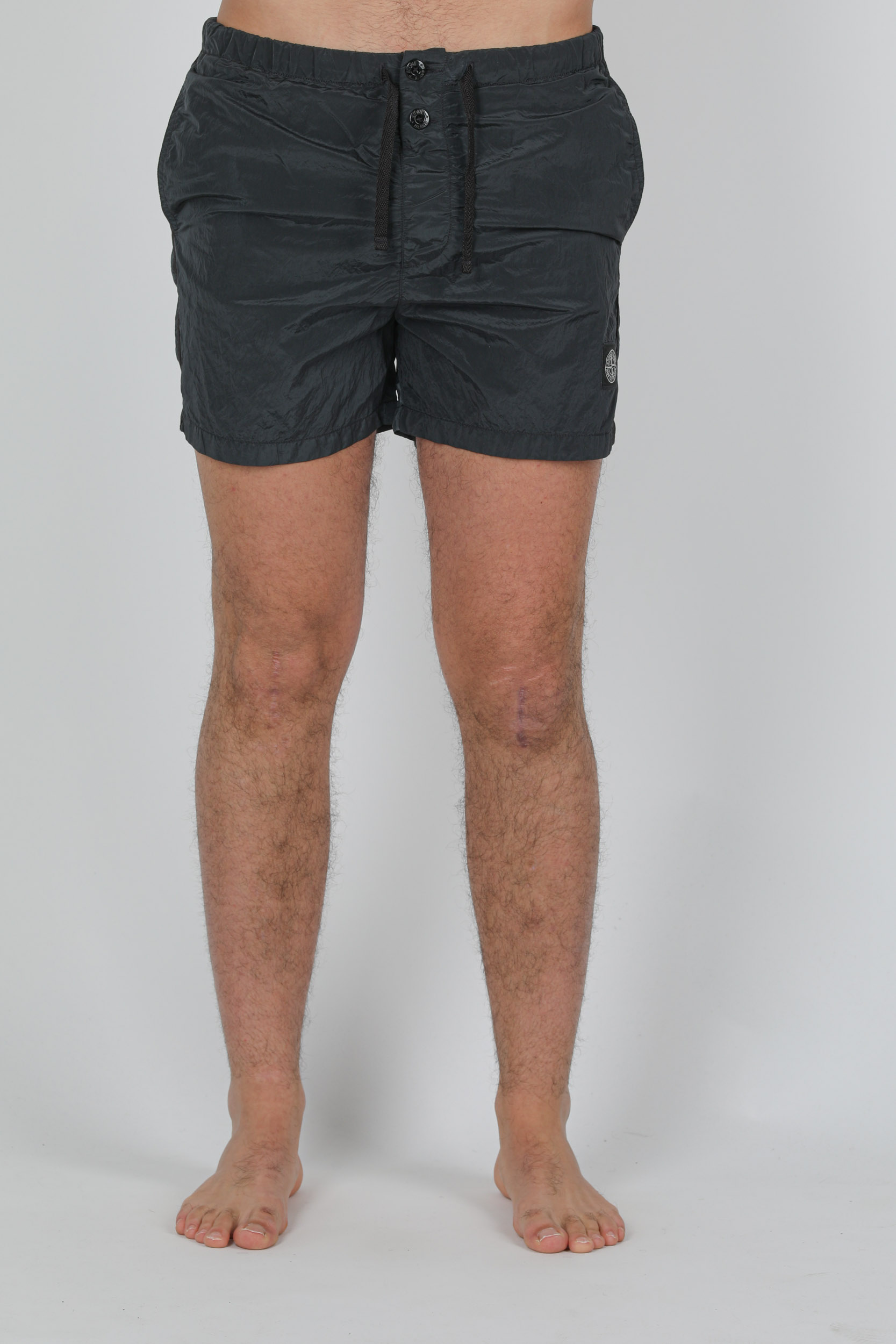 MAILLOT DE BAIN STONE ISLAND NYLON ANTHRACITE 7415B0643-V0065