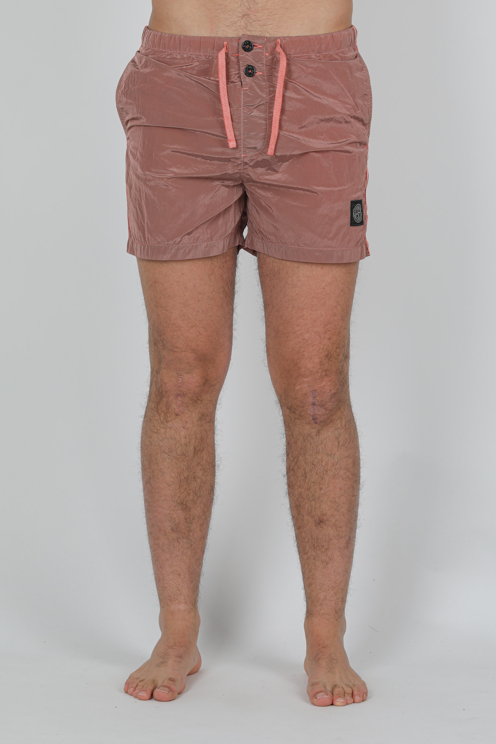 MAILLOT DE BAIN STONE ISLAND NYLON ROSE 7415B0643-V0086