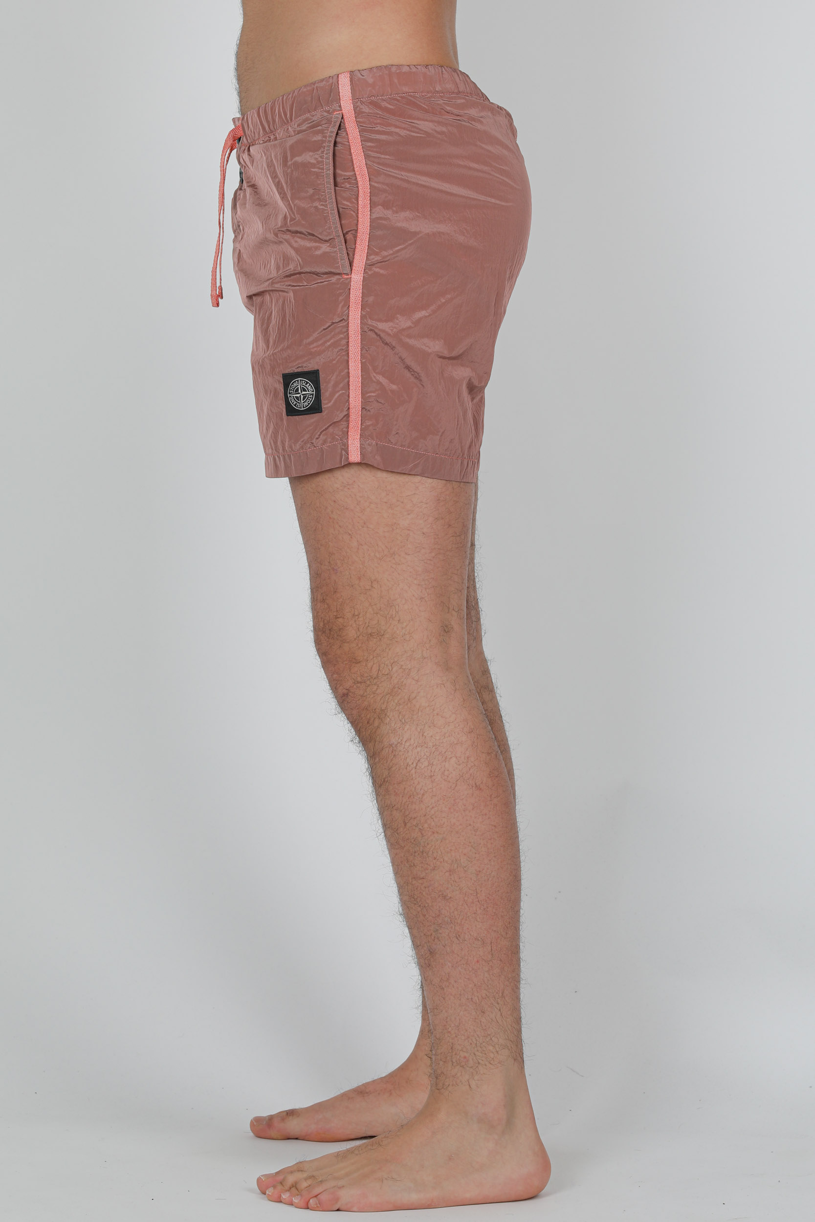 MAILLOT DE BAIN STONE ISLAND NYLON ROSE 7415B0643-V0086