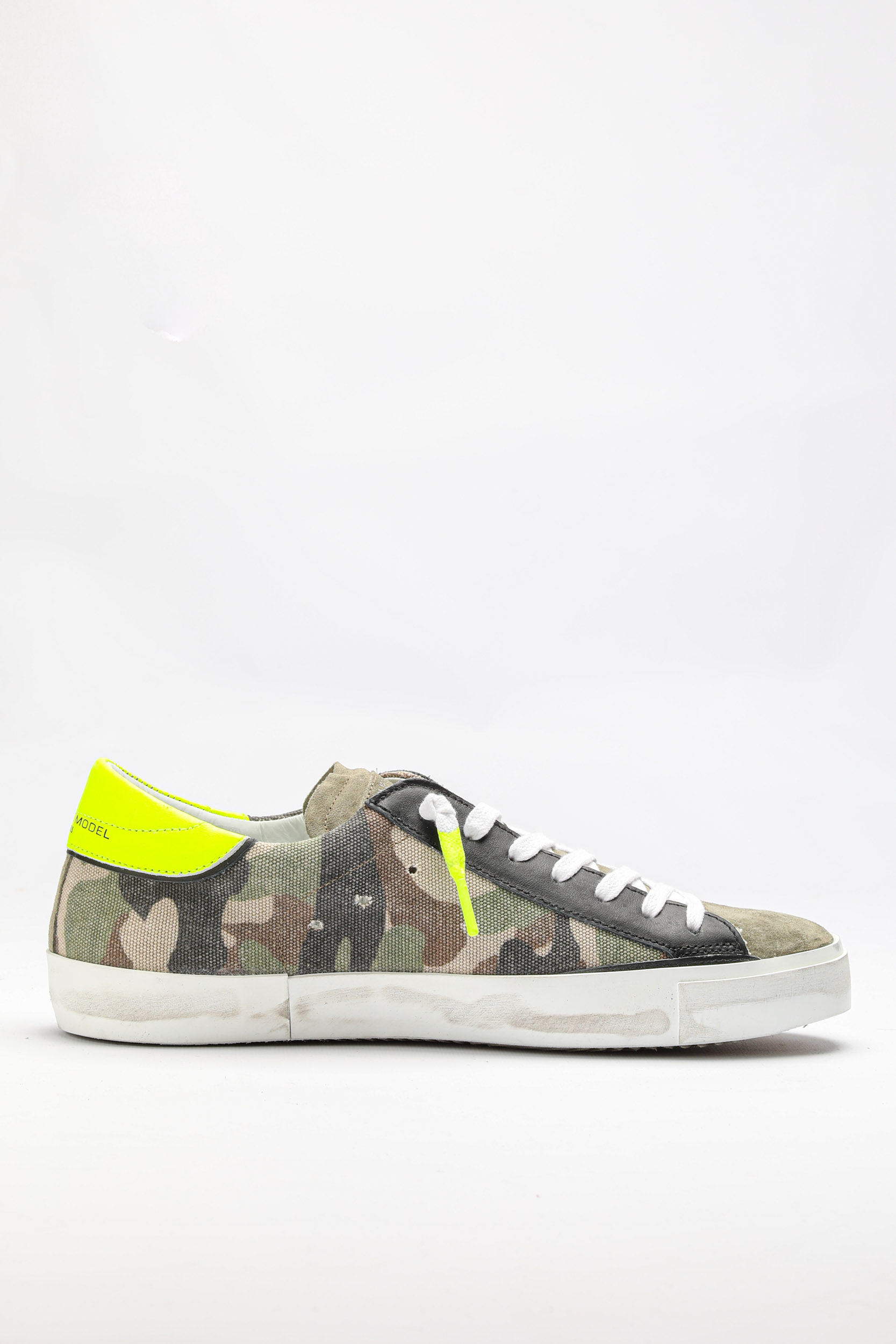 BASKETS PHILIPPE MODEL CAMOUFLAGE KAKI PRLU-CF10