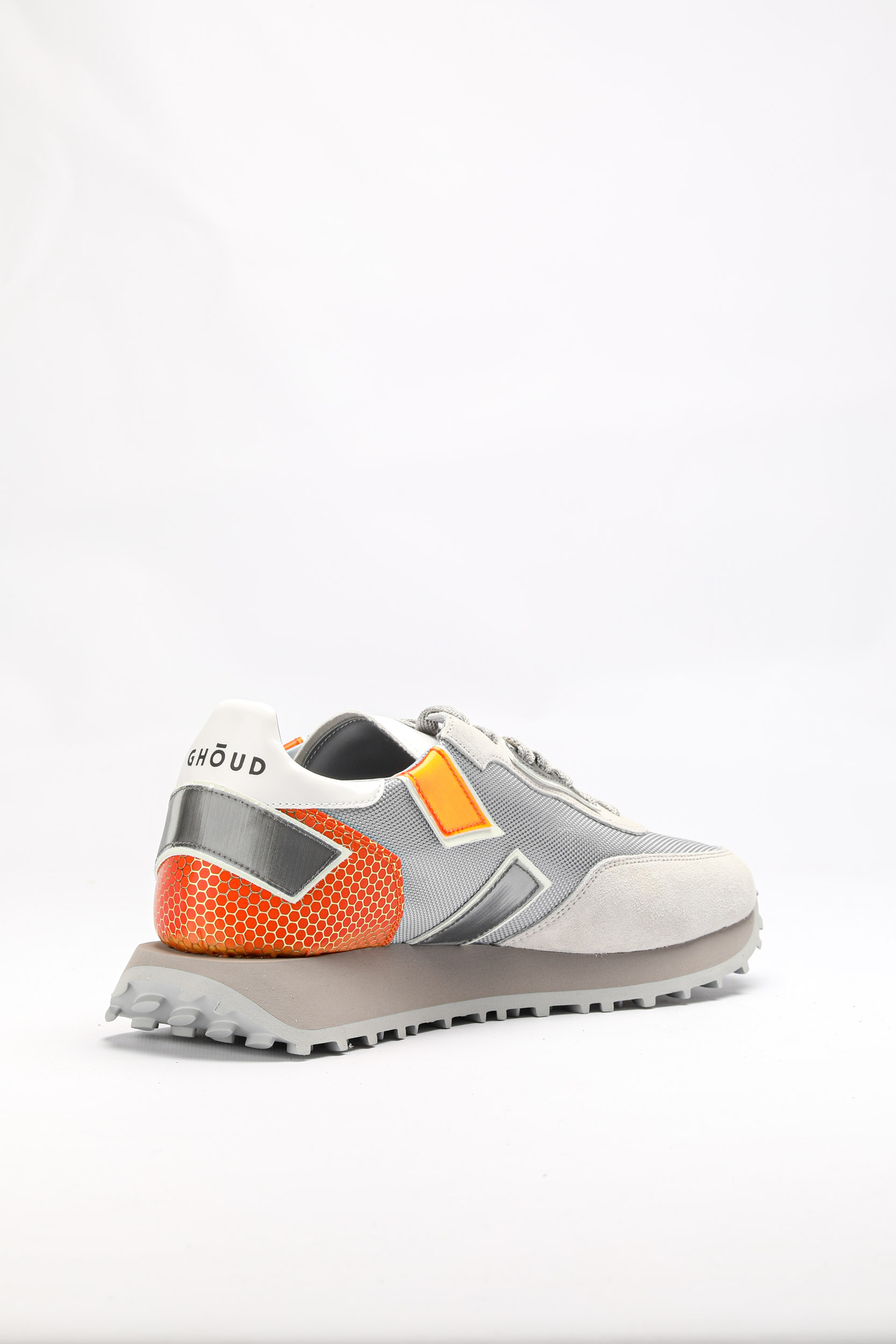 BASKETS GHOUD GRISES/ ORANGE ROLM-MS66