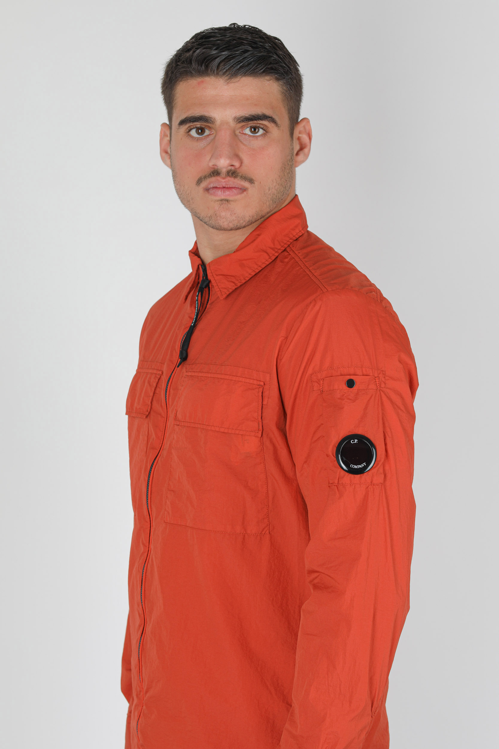 SURCHEMISE C.P COMPANY NYLON ORANGE H076A-468