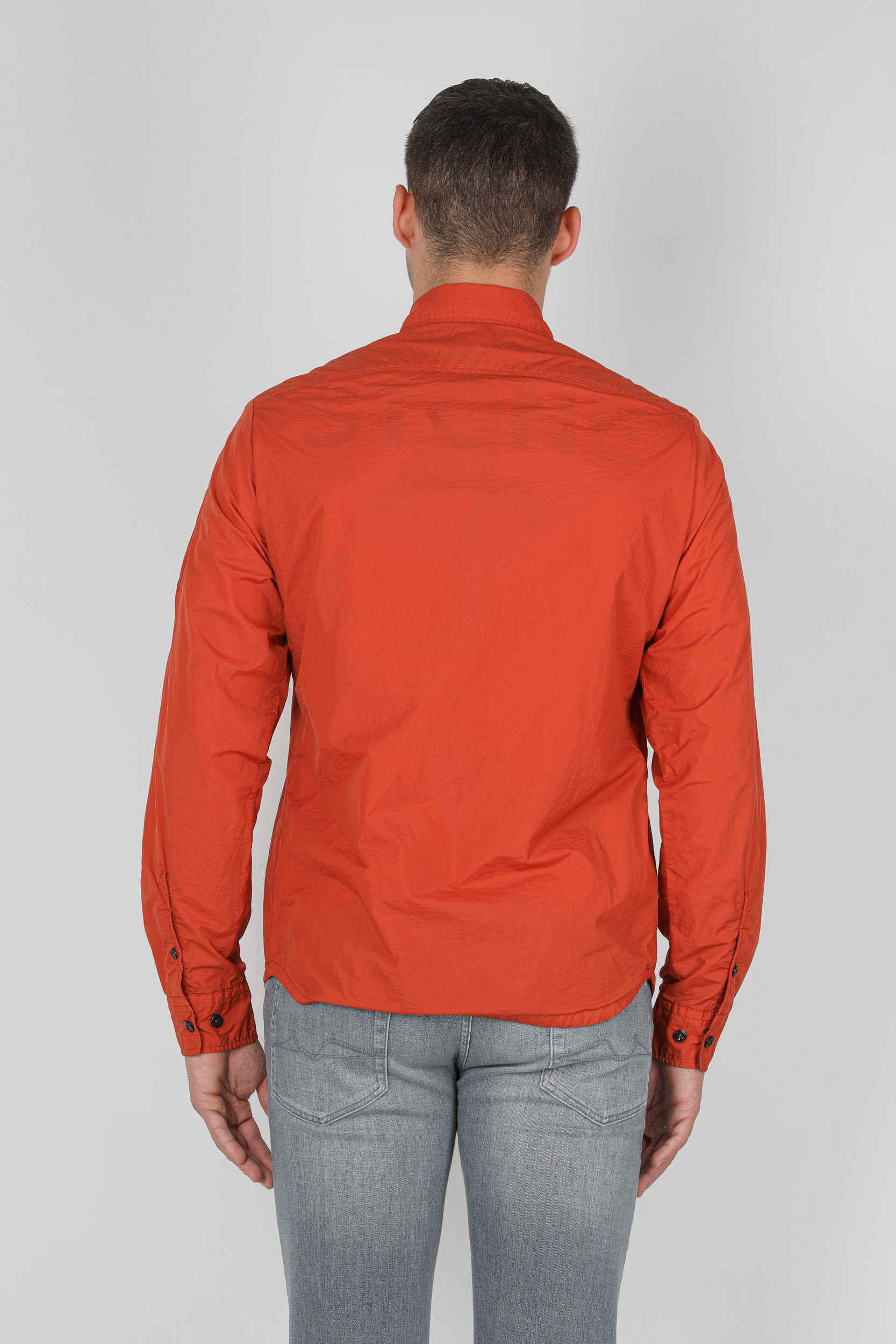 SURCHEMISE C.P COMPANY NYLON ORANGE H076A-468