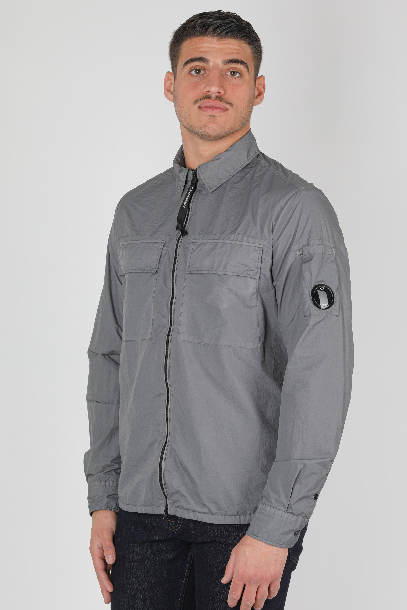 SURCHEMISE C.P COMPANY NYLON GRISE H076A-938