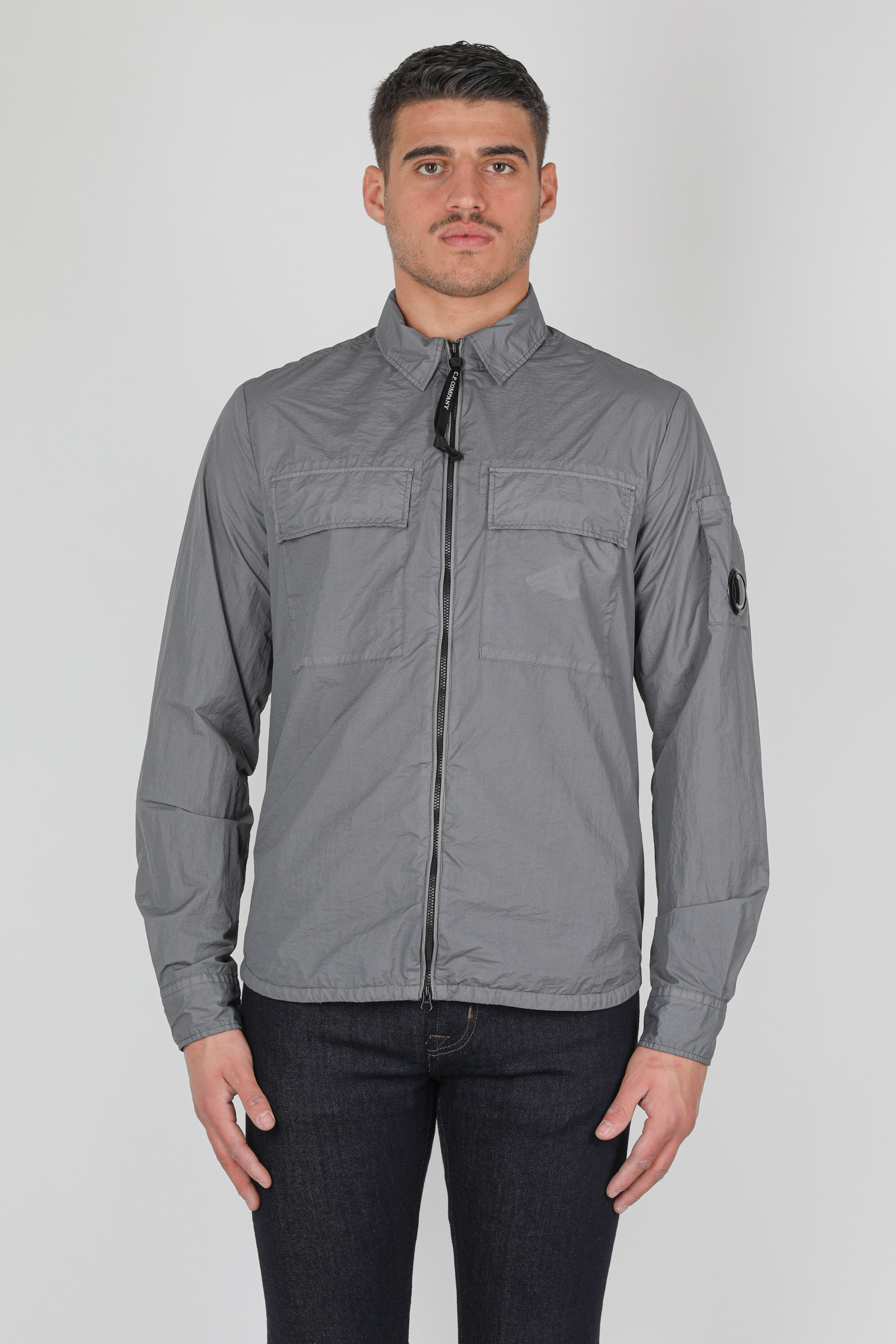 SURCHEMISE C.P COMPANY NYLON GRISE H076A-938