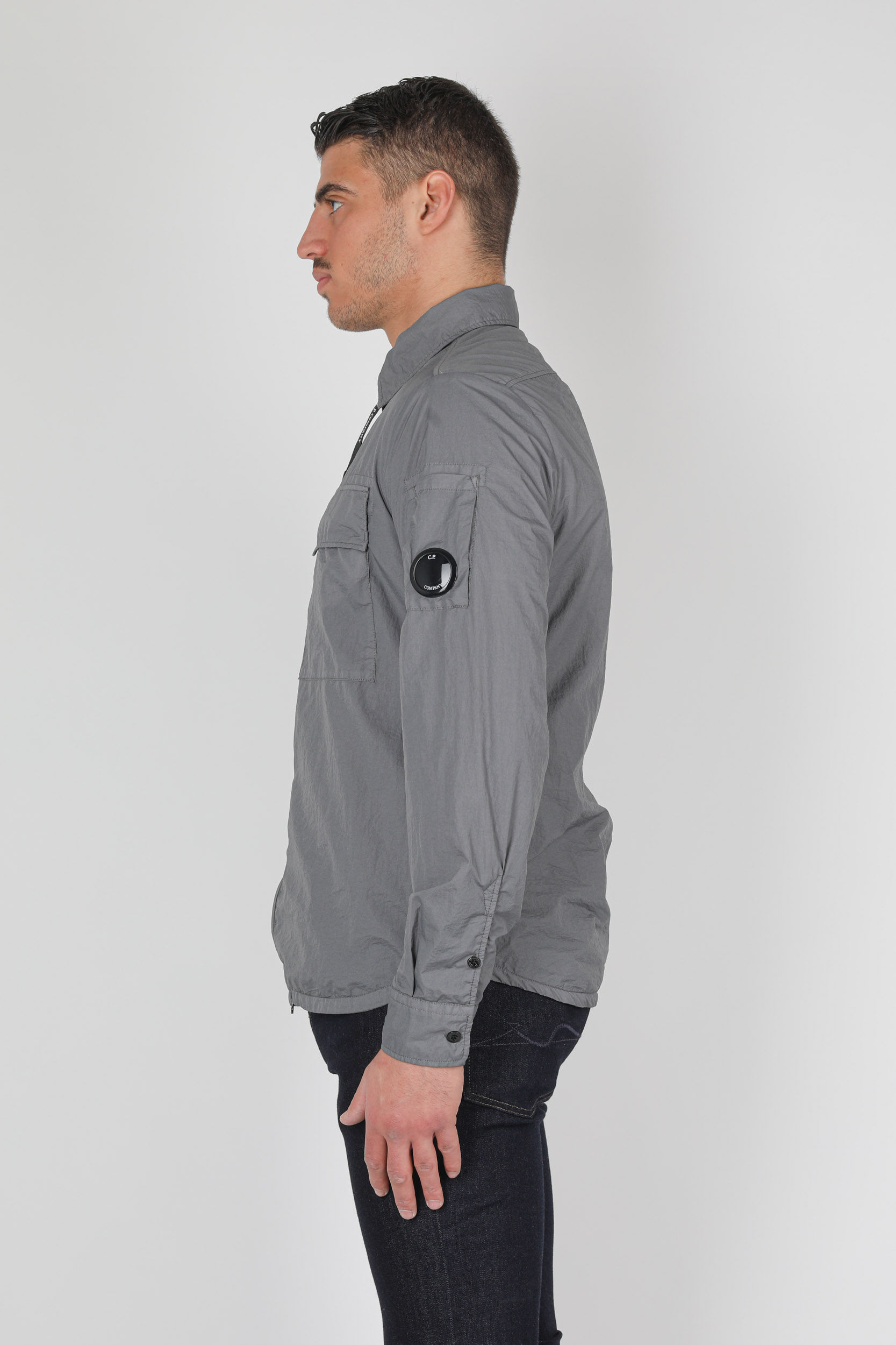 SURCHEMISE C.P COMPANY NYLON GRISE H076A-938