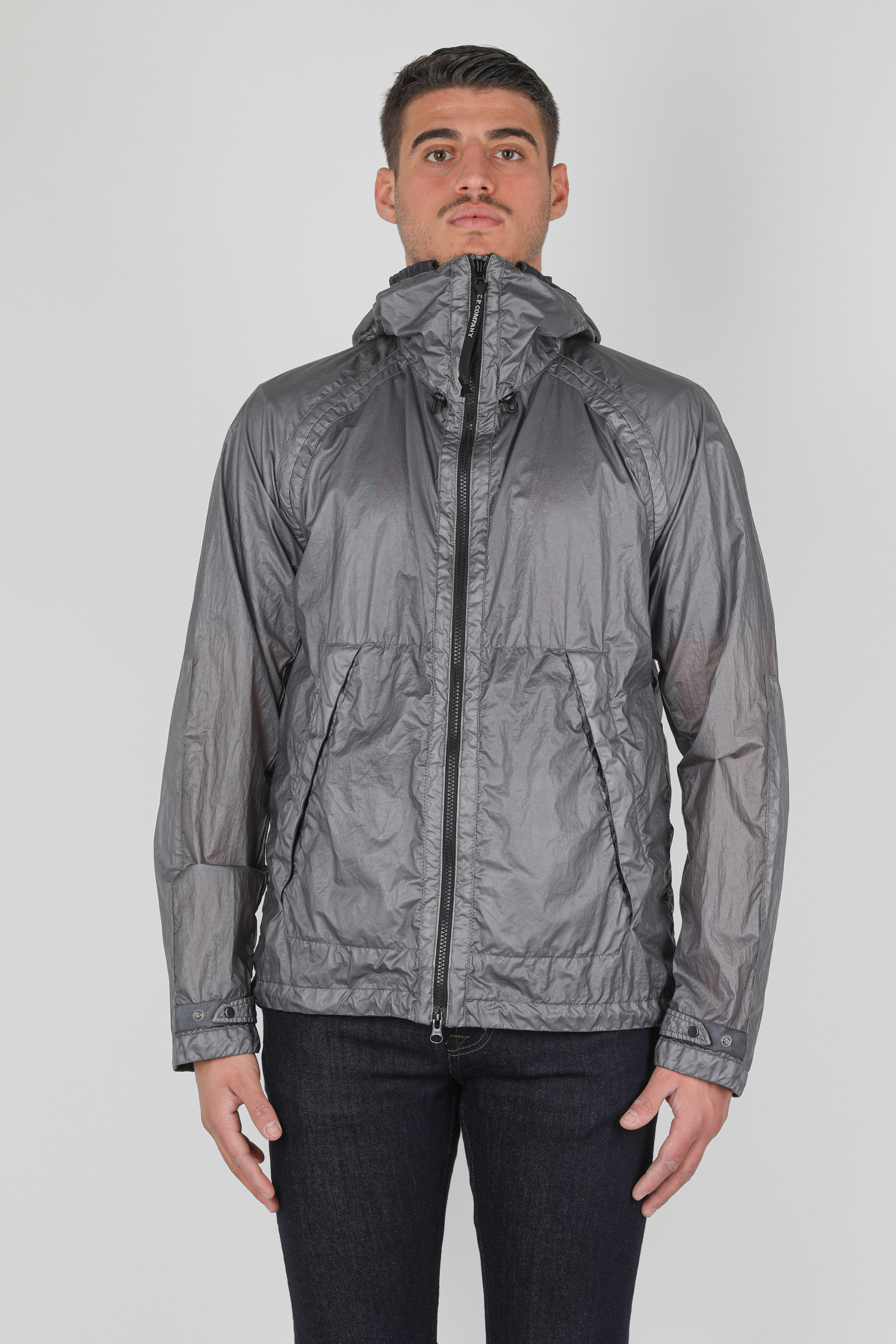 VESTE C.P COMPANY NYLON MAT GRISE W181A-938