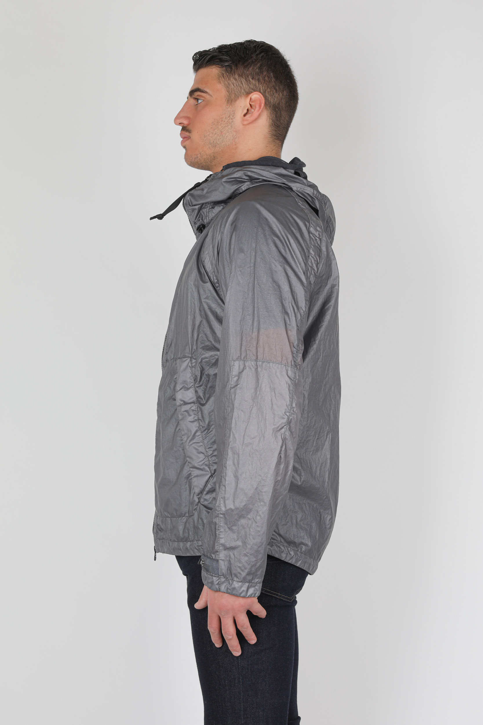 VESTE C.P COMPANY NYLON MAT GRISE W181A-938