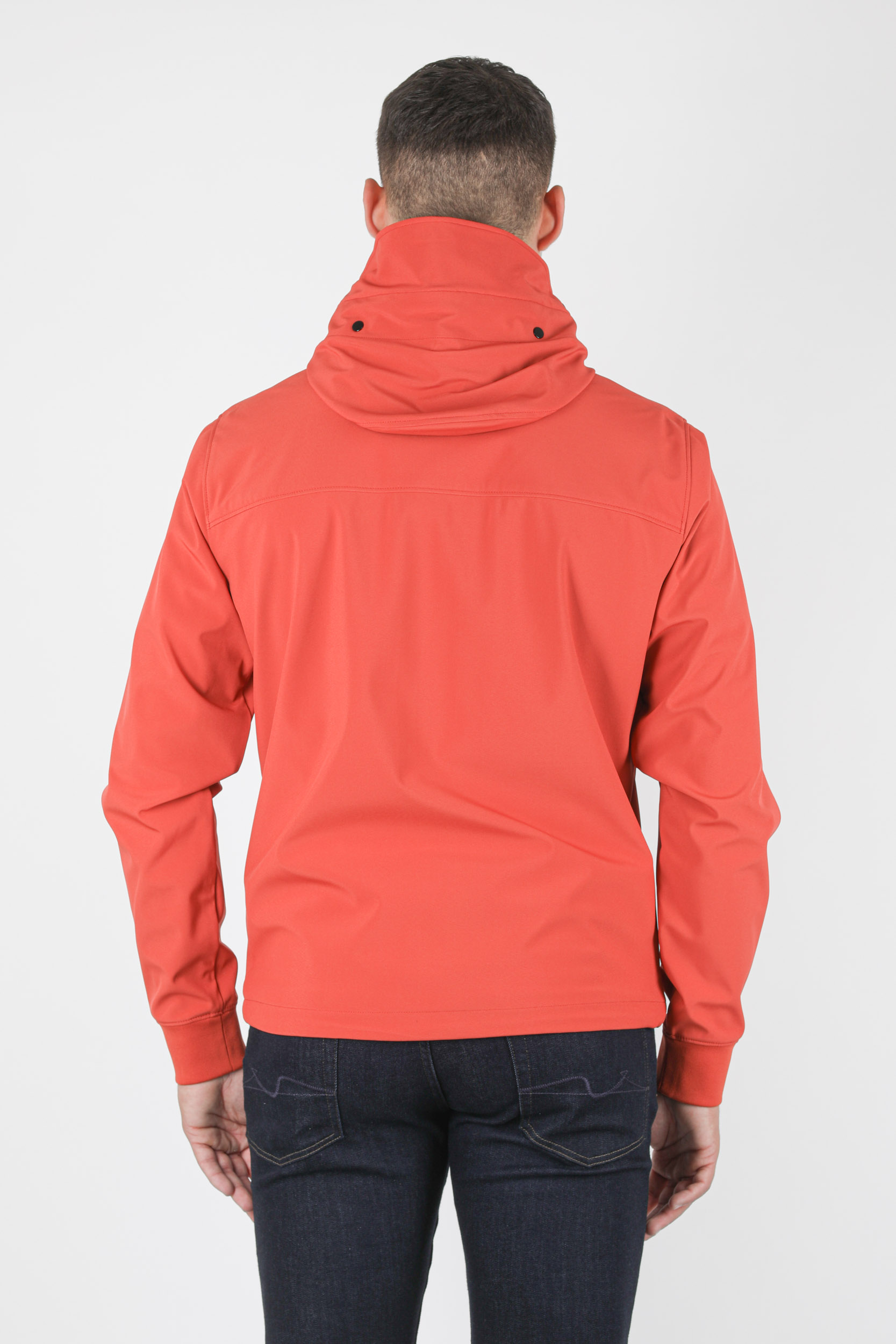 BLOUSON SOFT SHELL-R C.P COMPANY LUNETTES ORANGE W013A-468